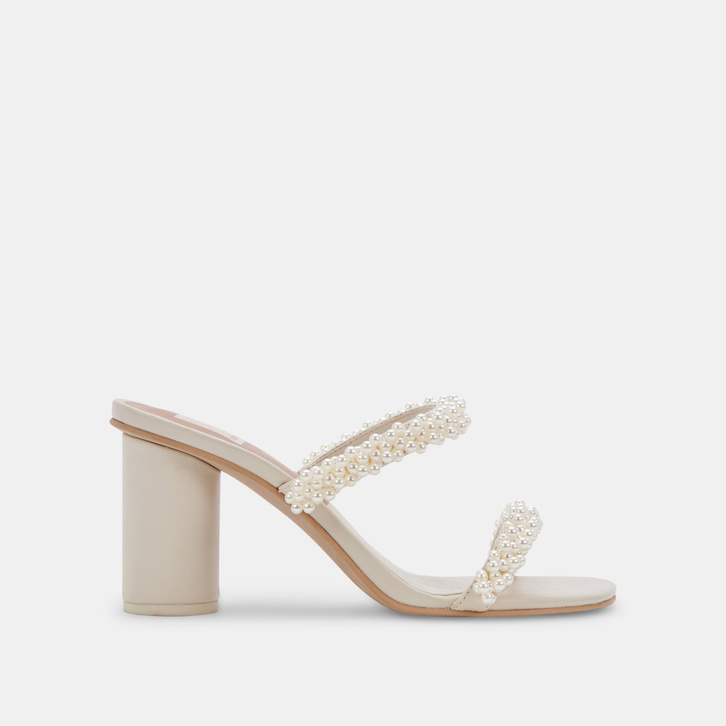 Dolce Vita NOEL Heels Vanilla Pearls | Vanilla Pearl Bead Heels
 – Dolce Vita