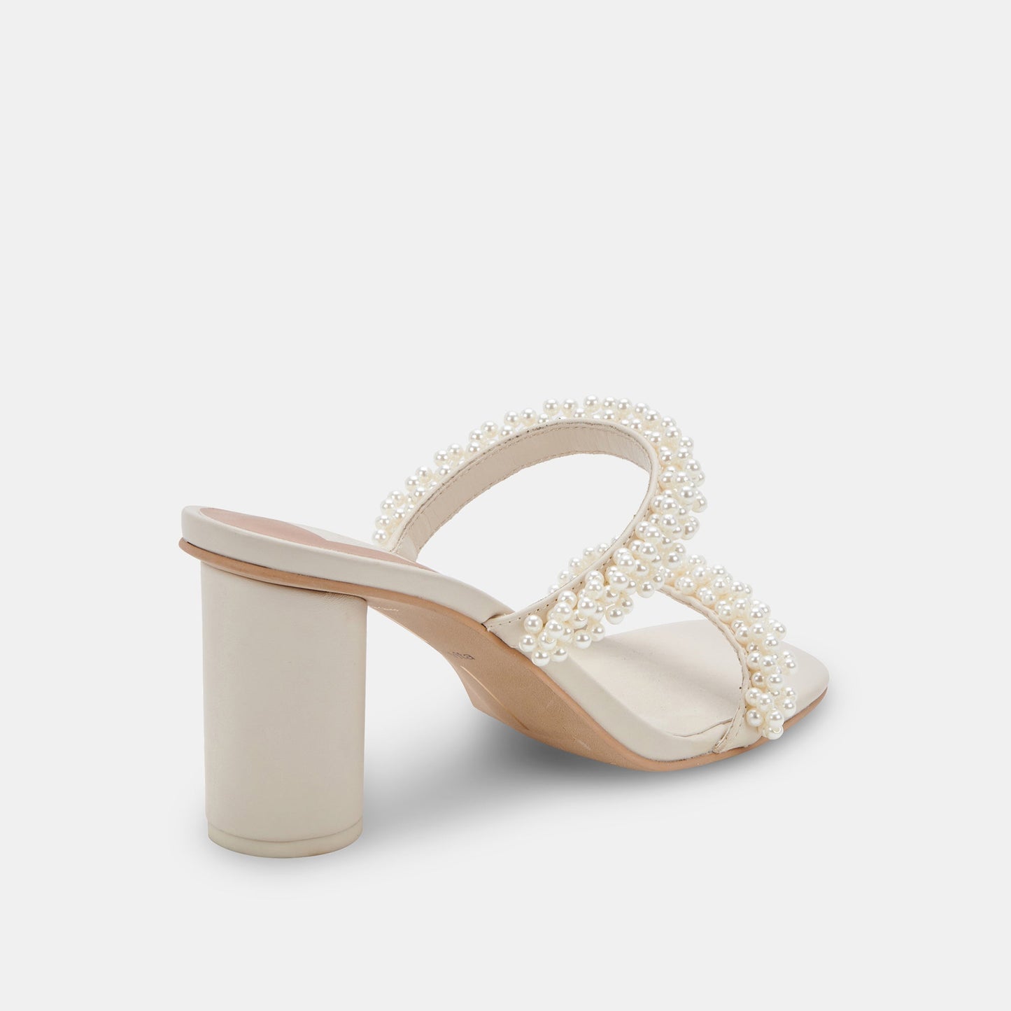 Dolce Vita NOEL Heels Vanilla Pearls | Vanilla Pearl Bead Heels
 – Dolce Vita