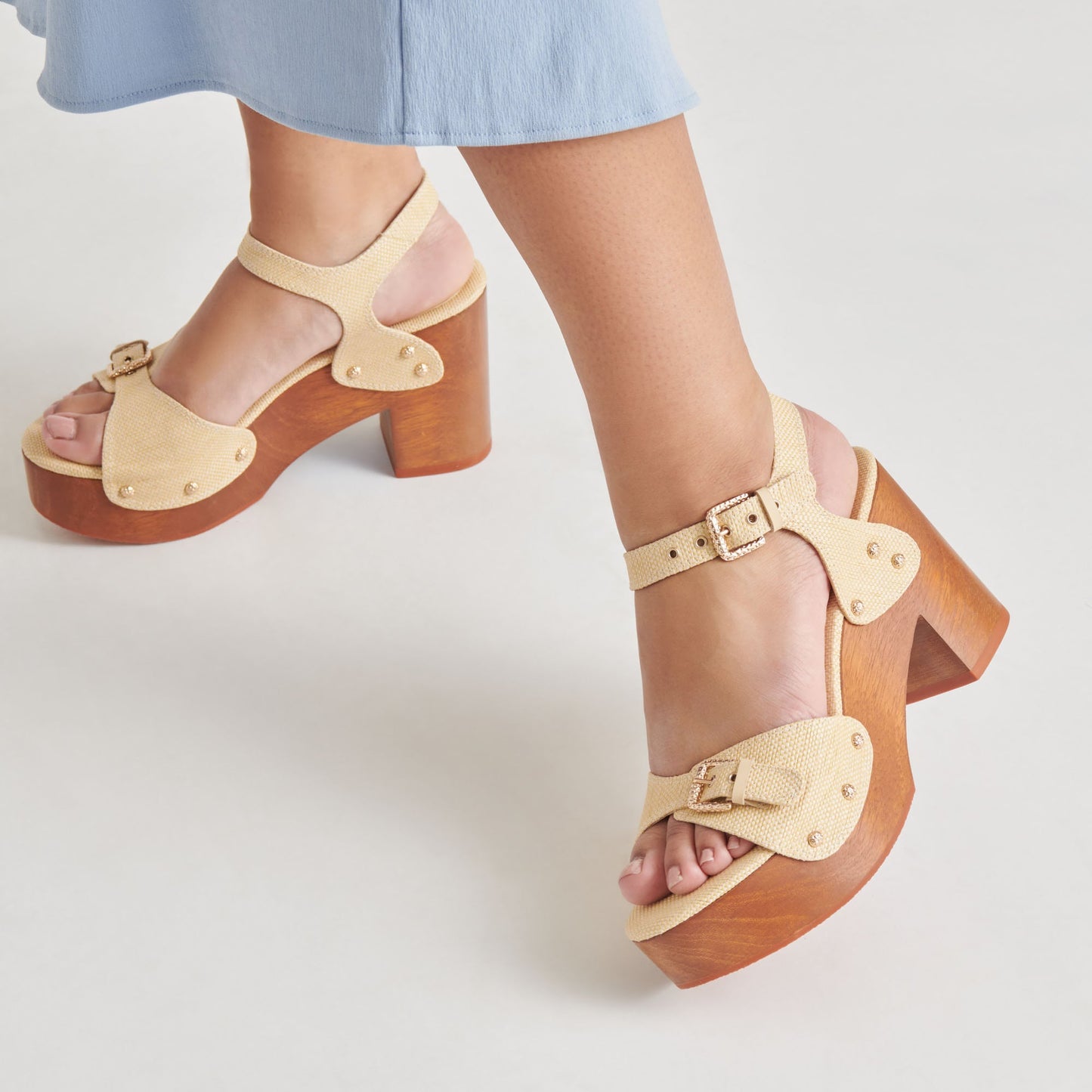 Dolce Vita YANDY HEELS LT NATURAL RAFFIA
 – Dolce Vita