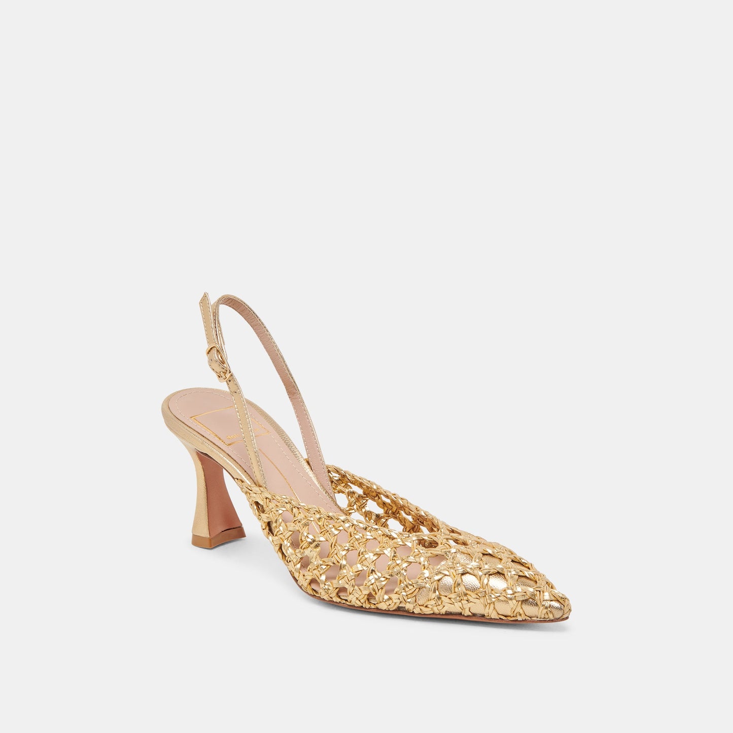 Dolce Vita GLORIA HEELS GOLD WOVEN
 – Dolce Vita