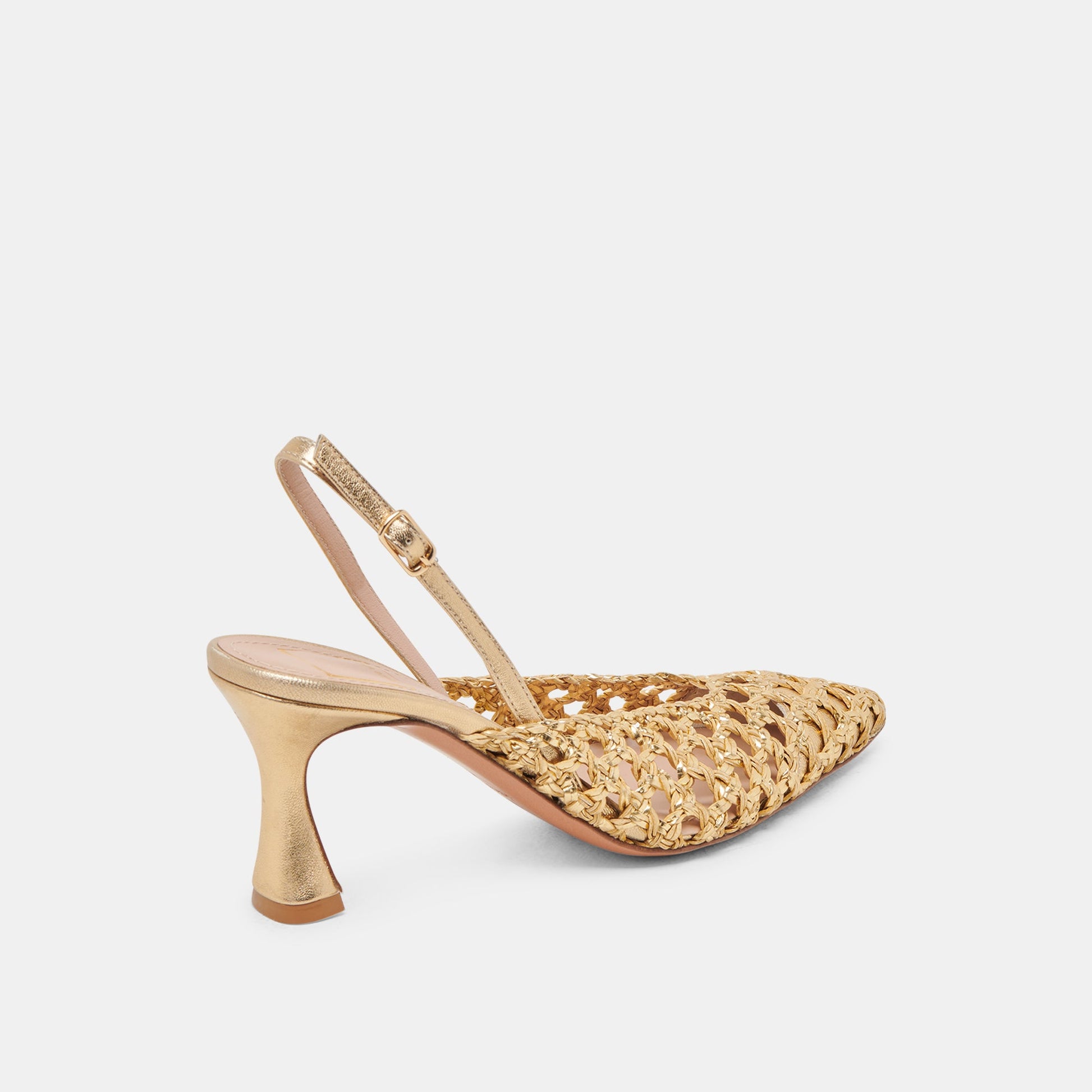 Dolce Vita GLORIA HEELS GOLD WOVEN
 – Dolce Vita