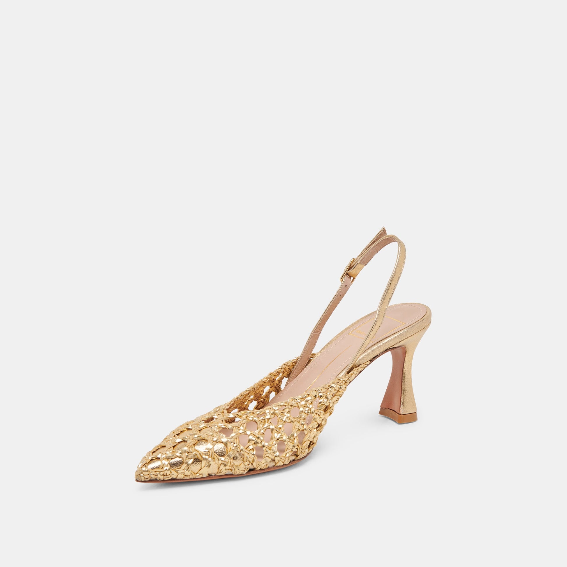 Dolce Vita GLORIA HEELS GOLD WOVEN
 – Dolce Vita