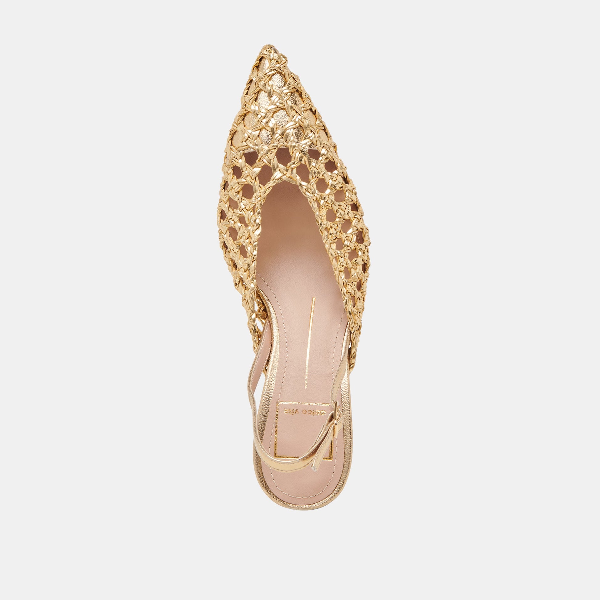 Dolce Vita GLORIA HEELS GOLD WOVEN
 – Dolce Vita
