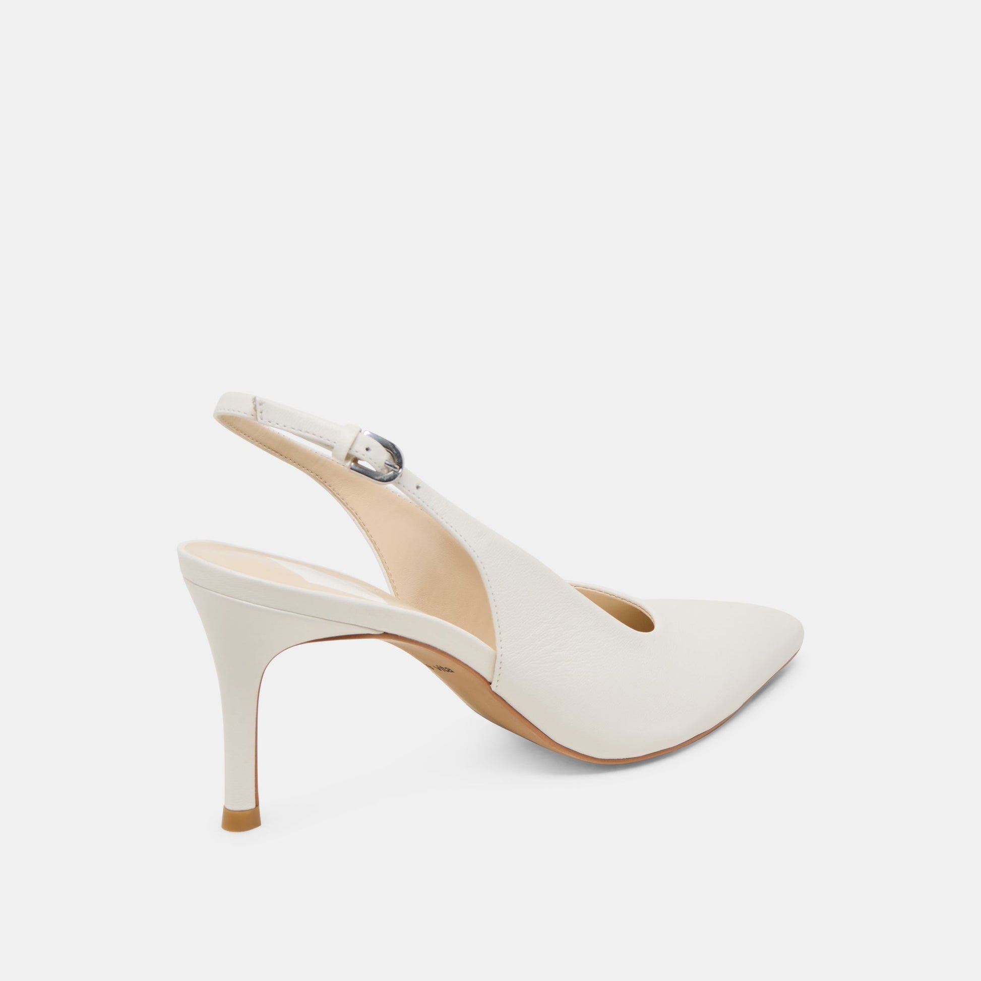 Dolce Vita ELASI HEELS WHITE LEATHER
 – Dolce Vita