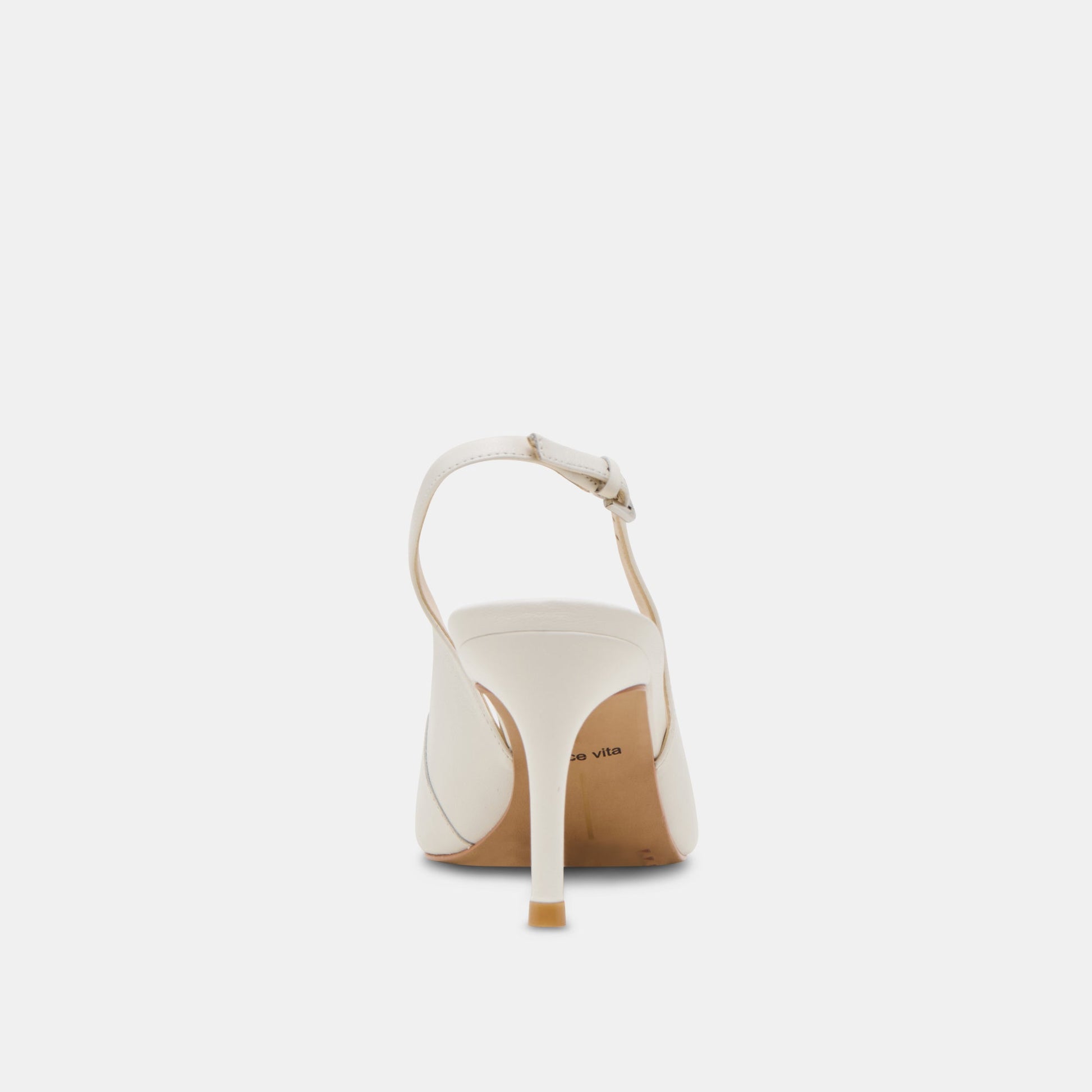 Dolce Vita ELASI HEELS WHITE LEATHER
 – Dolce Vita