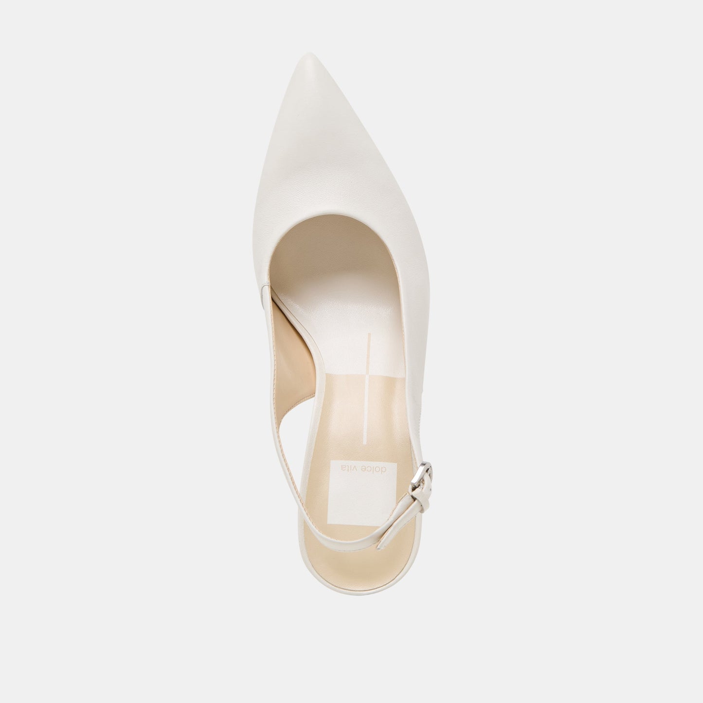 Dolce Vita ELASI HEELS WHITE LEATHER
 – Dolce Vita