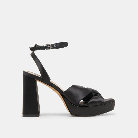 Dolce Vita PARLO HEELS ONYX SATIN
 – Dolce Vita