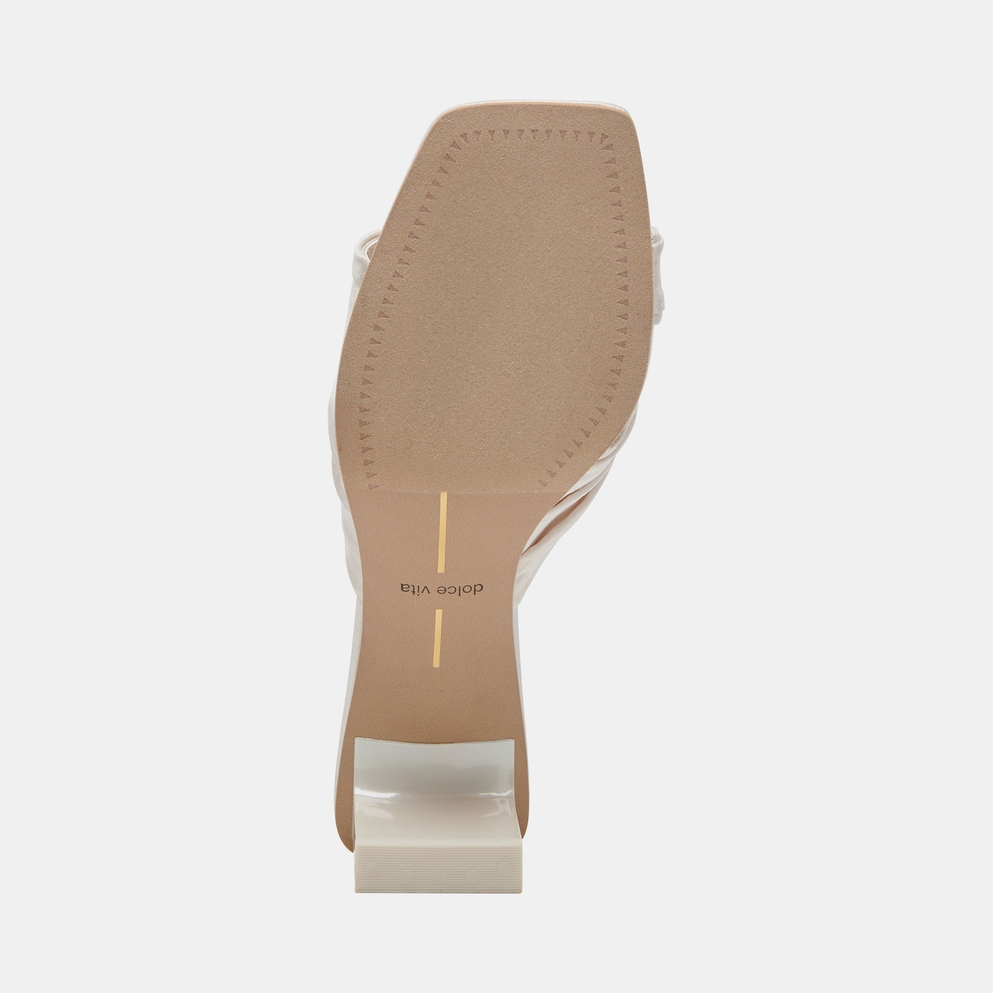 Dolce Vita CARLAN HEELS OFF WHITE SILK
 – Dolce Vita