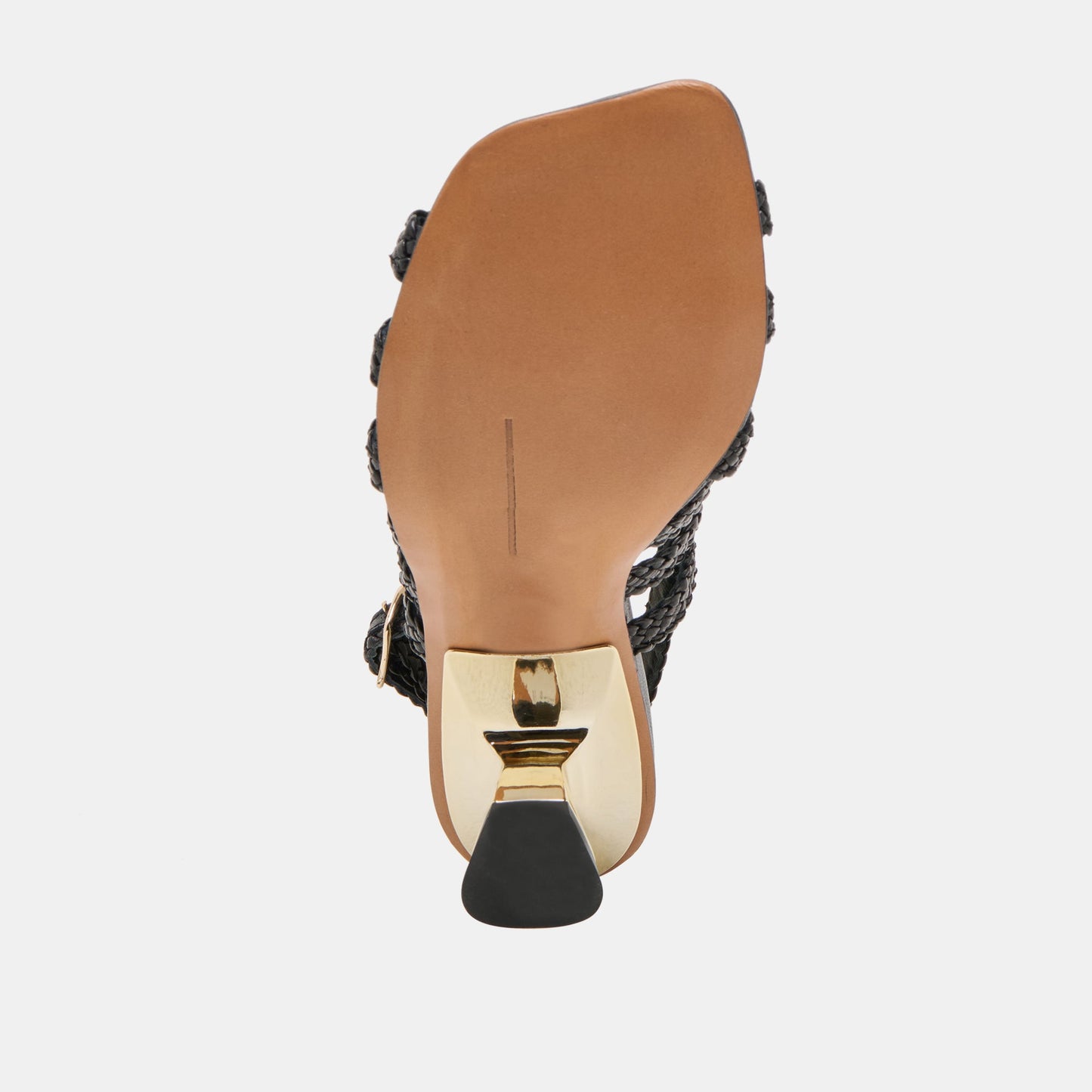 Dolce Vita SICILY HEELS BLACK WOVEN LEATHER
 – Dolce Vita