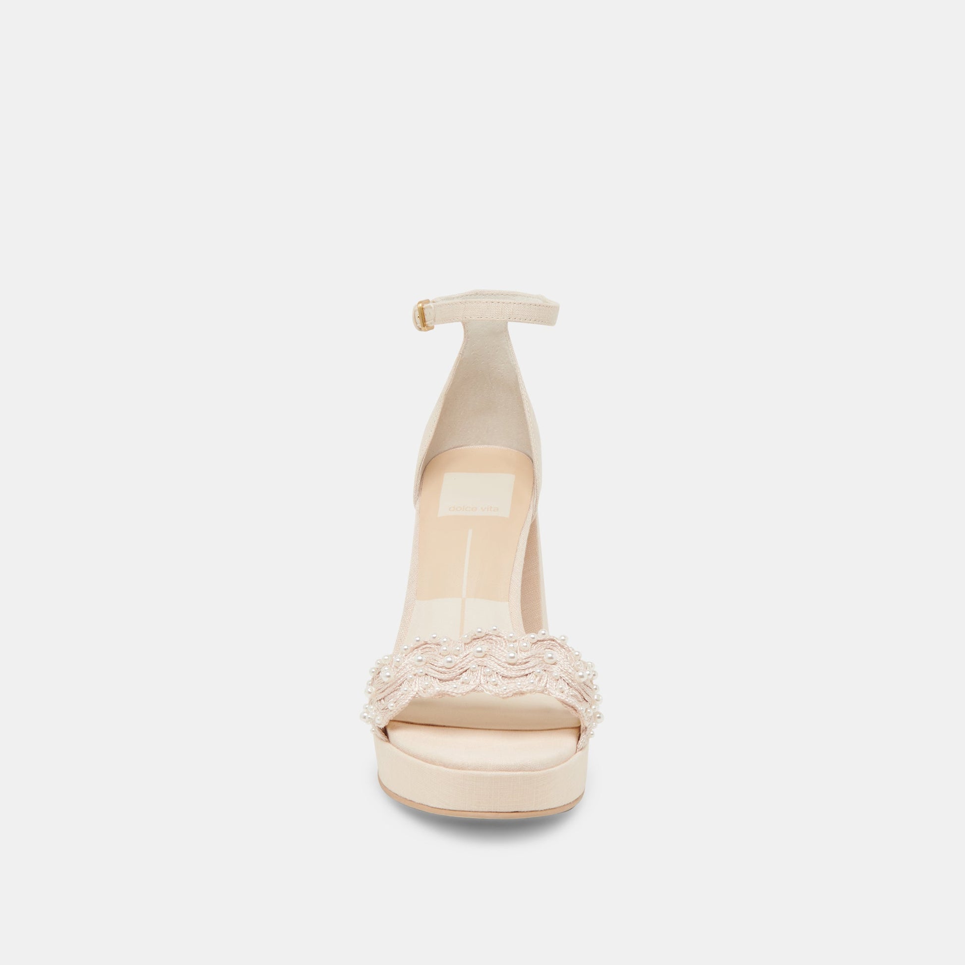 Dolce Vita PELTIN PEARL HEELS VANILLA WOVEN RAFFIA
 – Dolce Vita