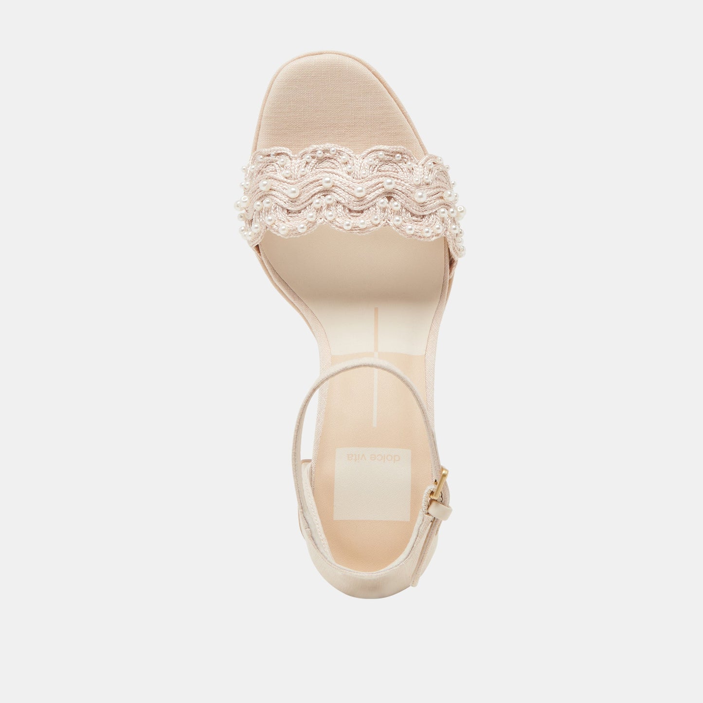 Dolce Vita PELTIN PEARL HEELS VANILLA WOVEN RAFFIA
 – Dolce Vita