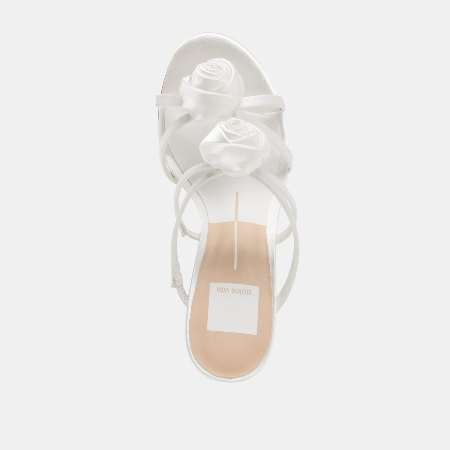 Dolce Vita LINZY HEELS TRUE WHITE SATIN
 – Dolce Vita