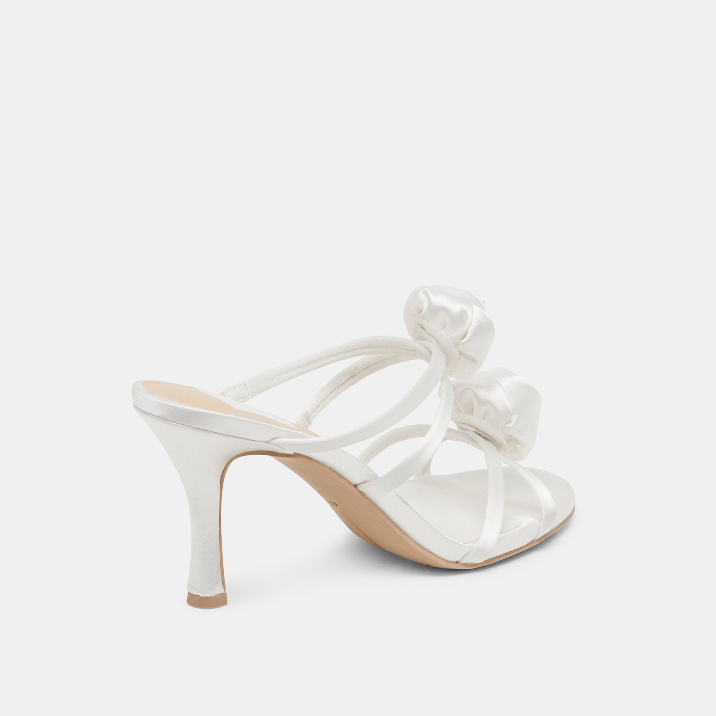 Dolce Vita LINZY HEELS TRUE WHITE SATIN
 – Dolce Vita