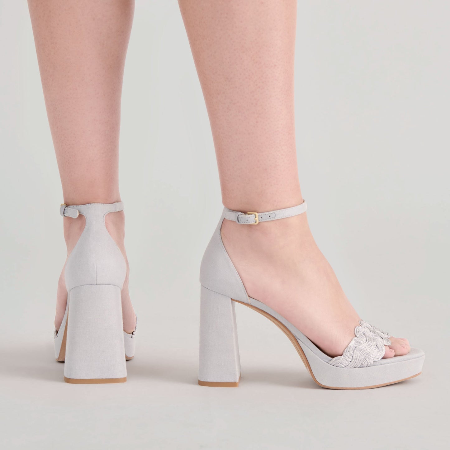 Dolce Vita PELTIN HEELS GREY WOVEN RAFFIA
 – Dolce Vita