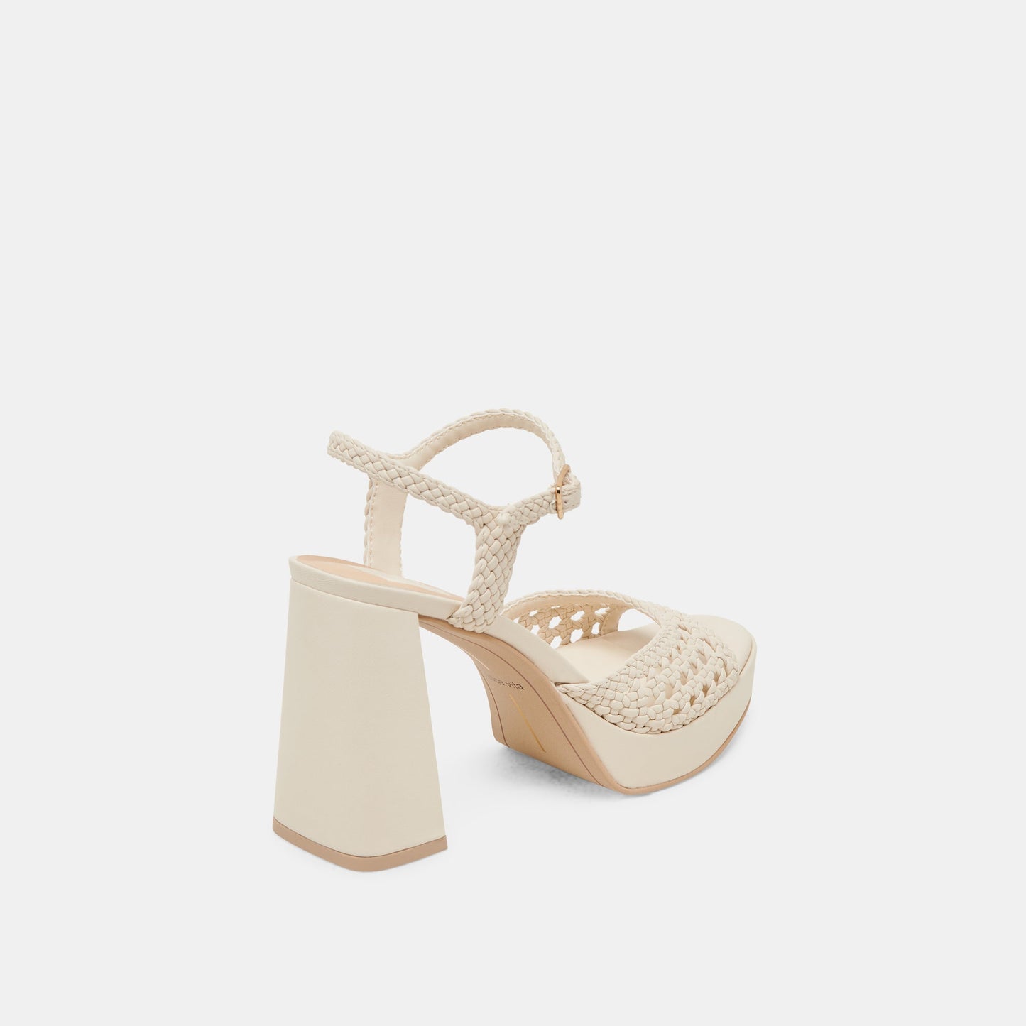 Dolce Vita PEYTEN WIDE HEELS CREME WOVEN STELLA
 – Dolce Vita