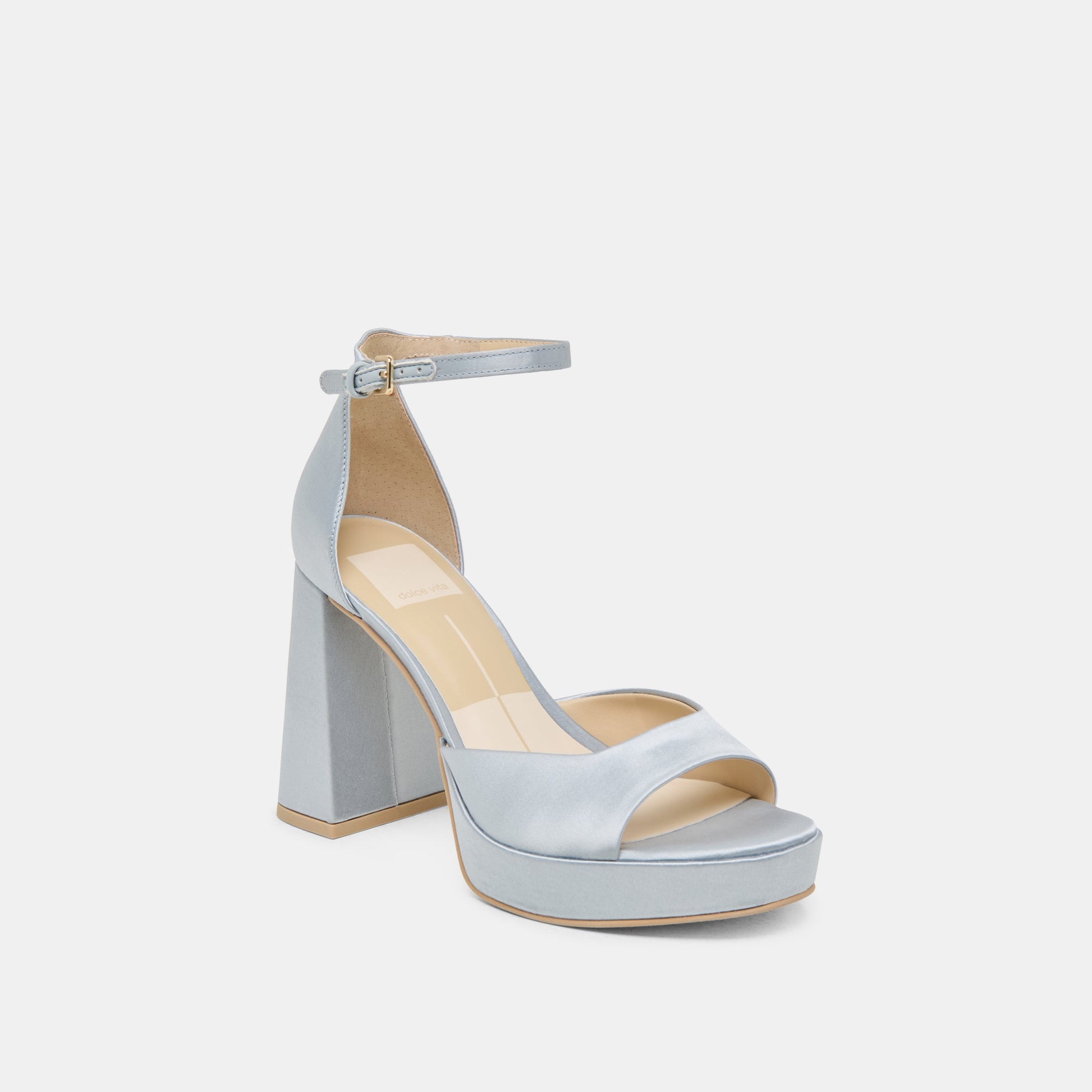 Dolce Vita PANDRO HEELS LIGHT BLUE SATIN
 – Dolce Vita