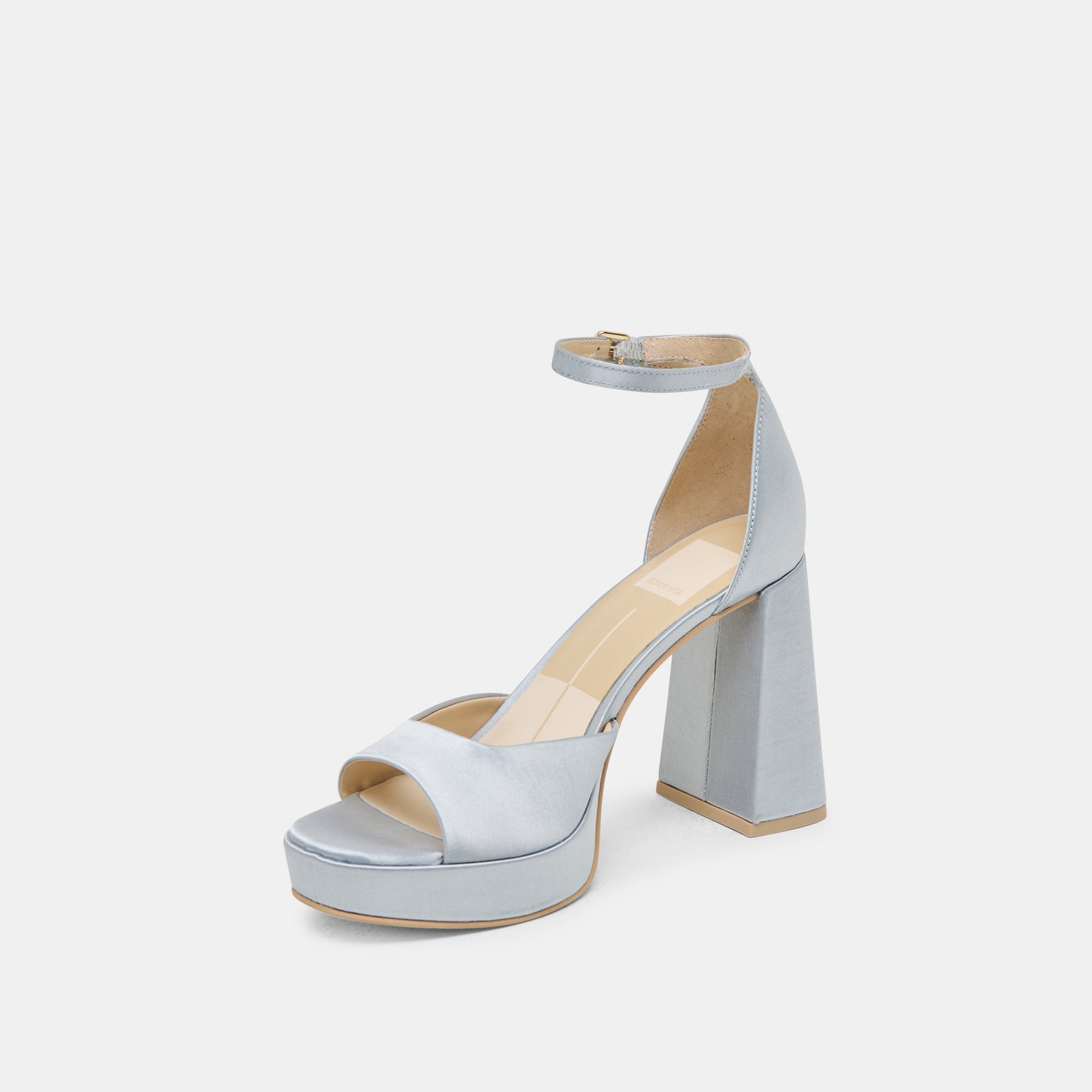 Dolce Vita PANDRO HEELS LIGHT BLUE SATIN
 – Dolce Vita