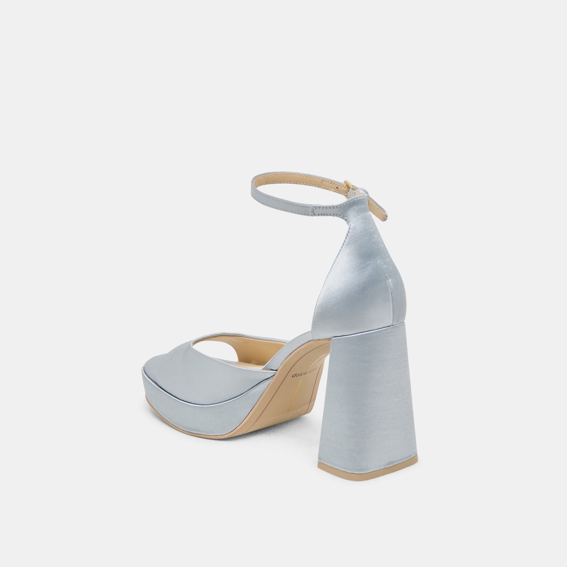 Dolce Vita PANDRO HEELS LIGHT BLUE SATIN
 – Dolce Vita