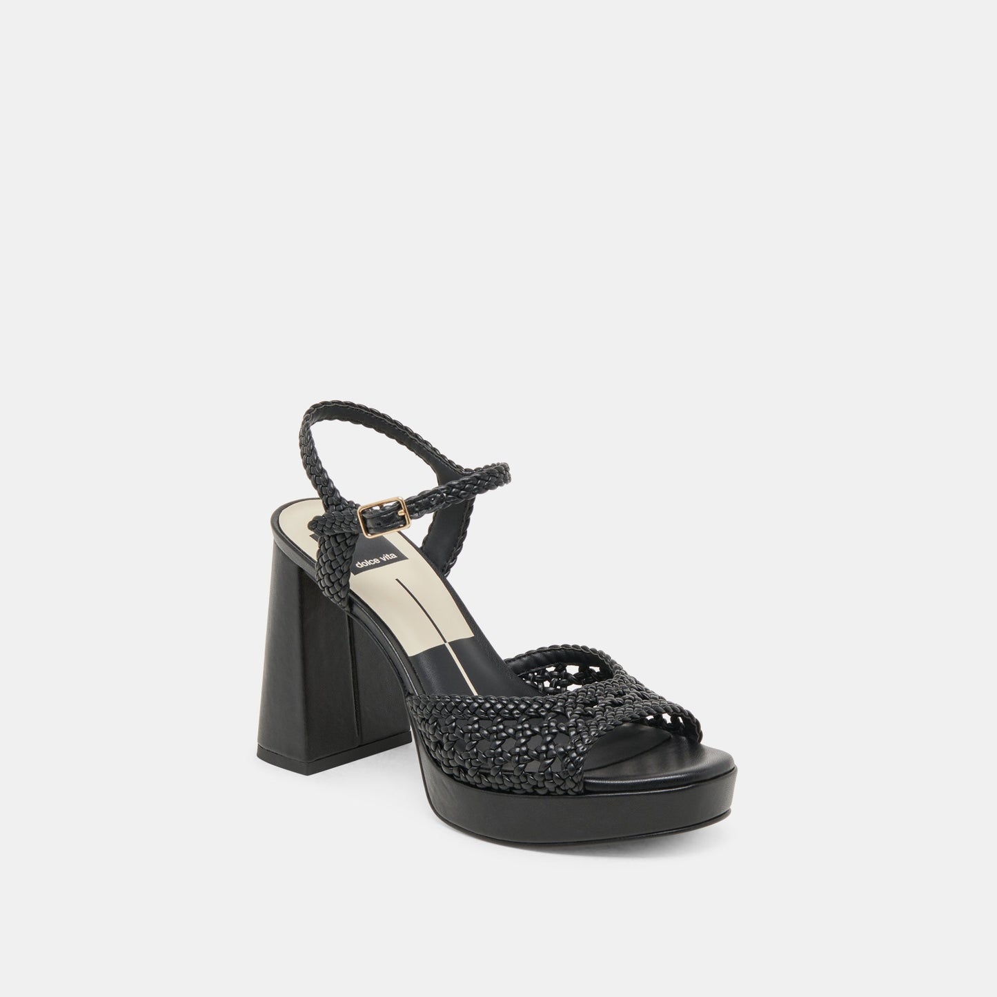 Dolce Vita PEYTEN HEELS BLACK WOVEN STELLA
 – Dolce Vita
