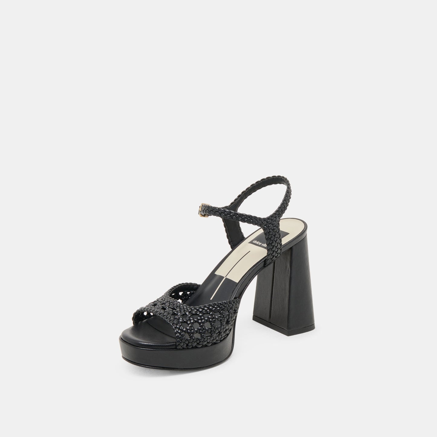 Dolce Vita PEYTEN HEELS BLACK WOVEN STELLA
 – Dolce Vita