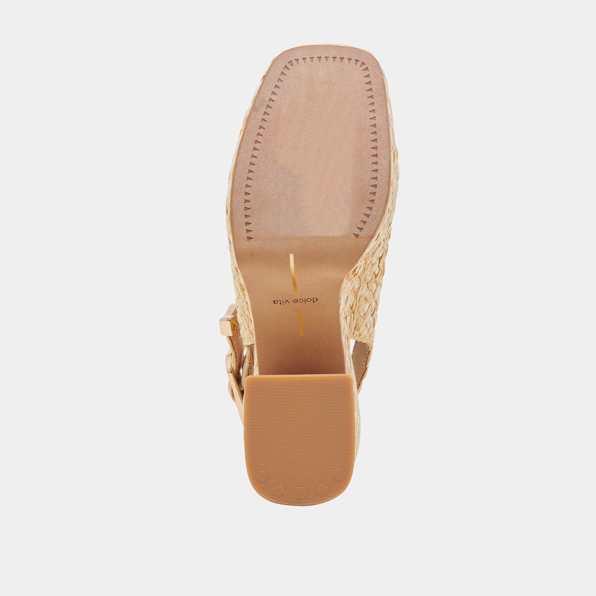 Dolce Vita FLORES HEELS NATURAL RAFFIA
 – Dolce Vita