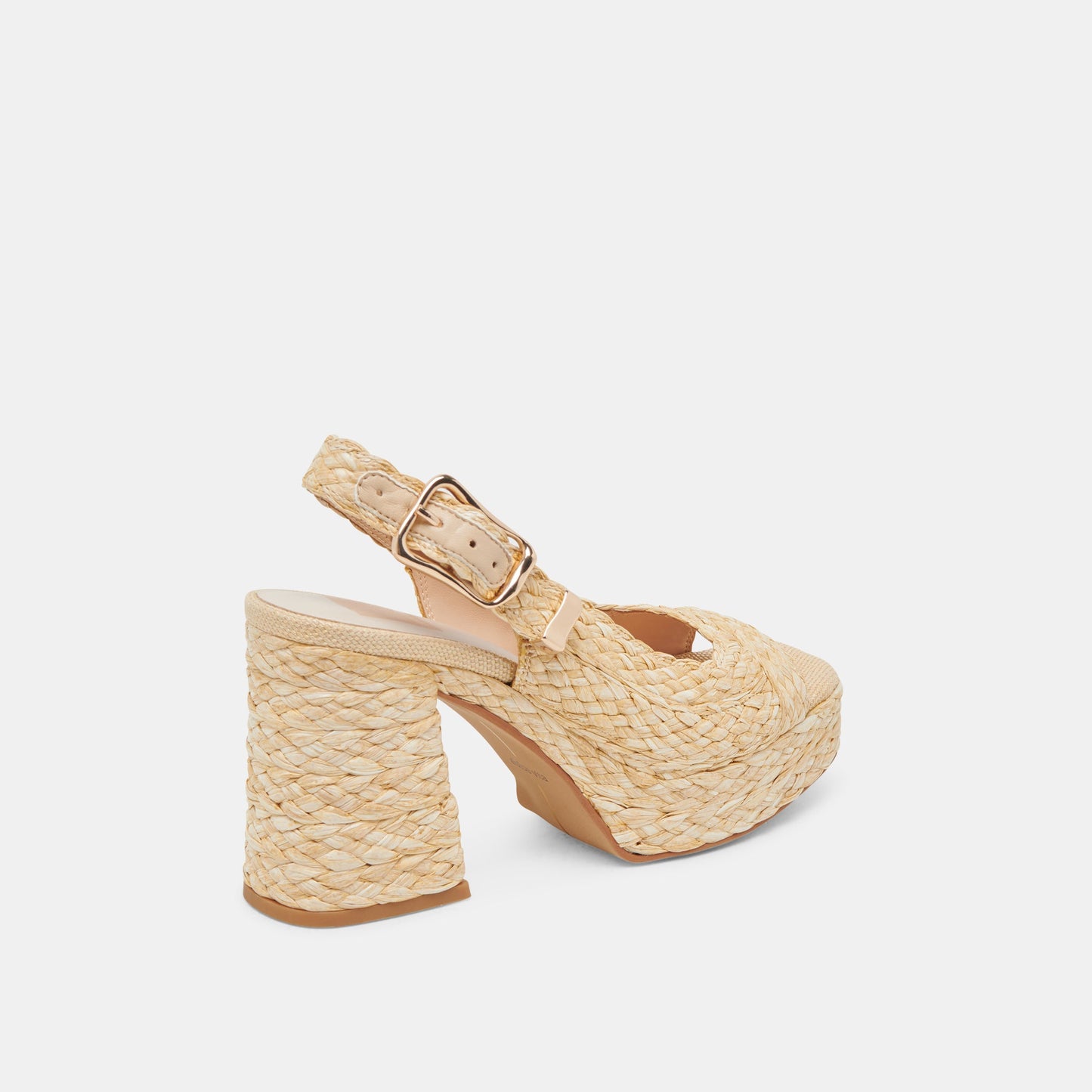 Dolce Vita FLORES HEELS NATURAL RAFFIA
 – Dolce Vita
