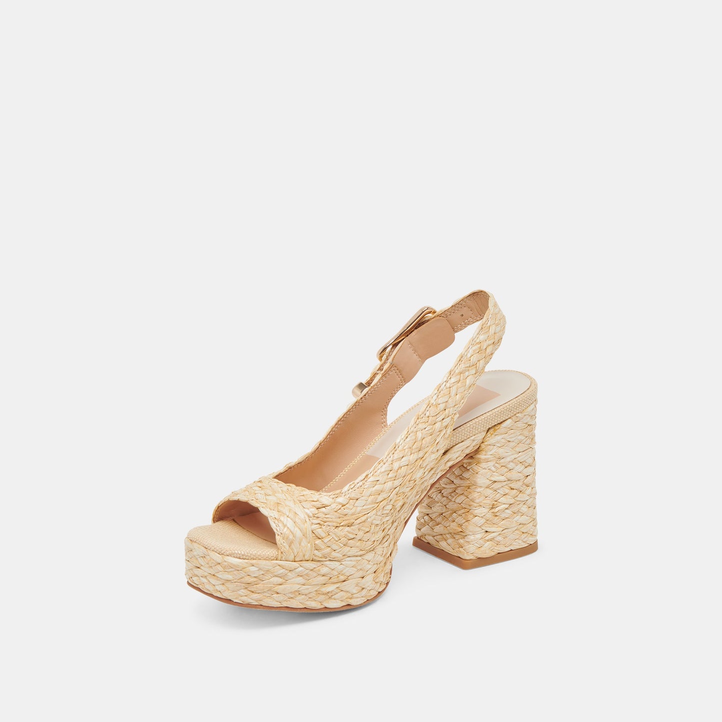 Dolce Vita FLORES HEELS NATURAL RAFFIA
 – Dolce Vita