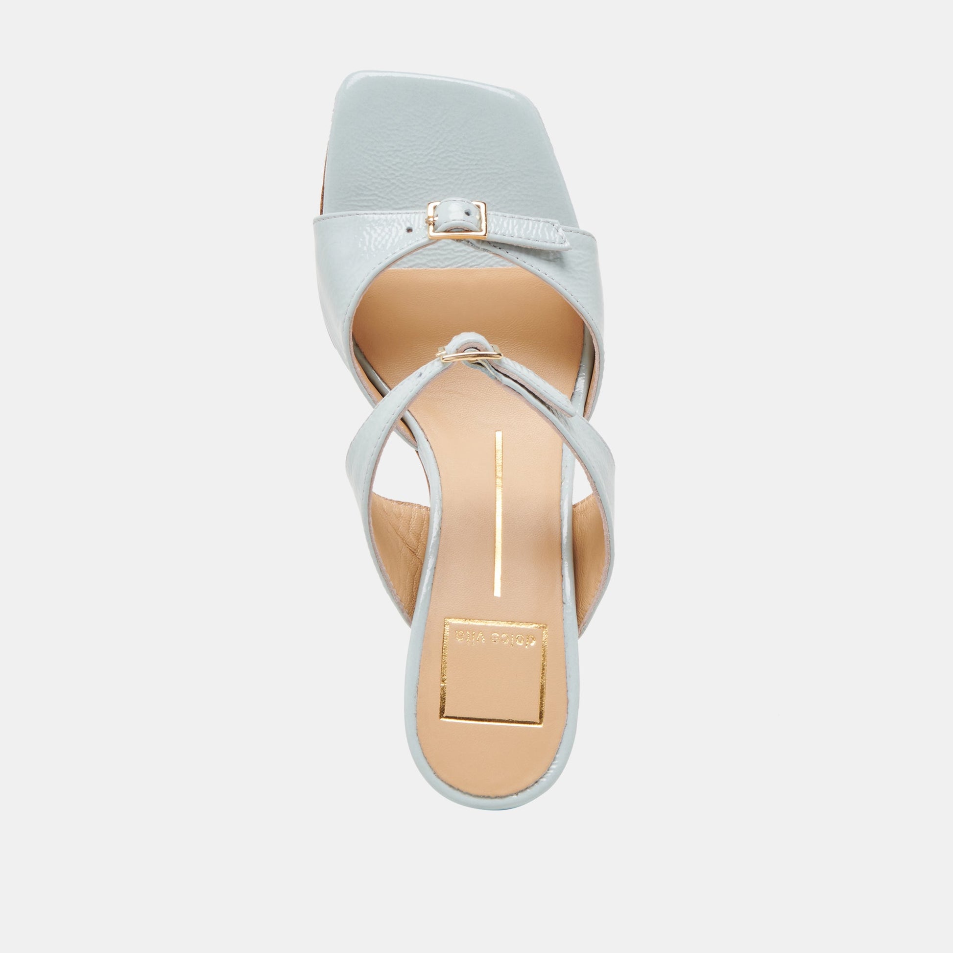 Dolce Vita SHANE HEELS ICE BLUE CRINKLE PATENT
 – Dolce Vita