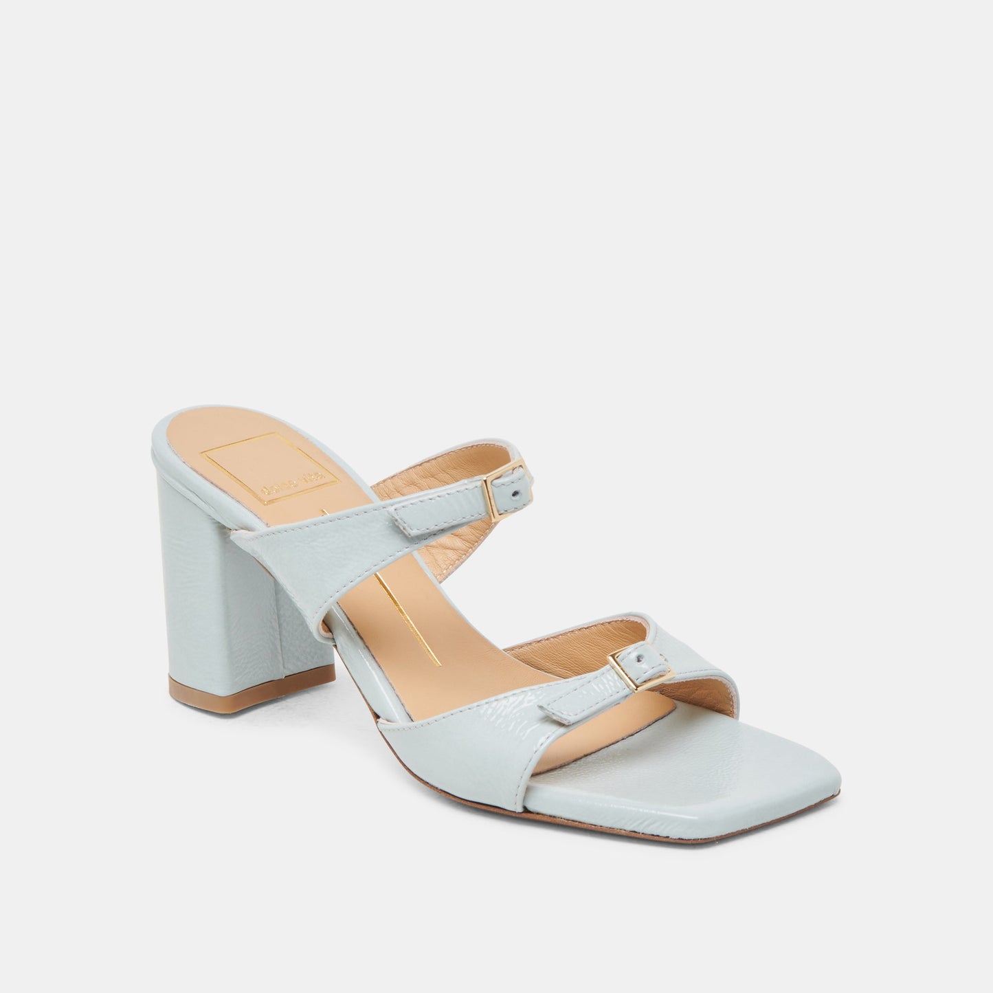 Dolce Vita SHANE HEELS ICE BLUE CRINKLE PATENT
 – Dolce Vita