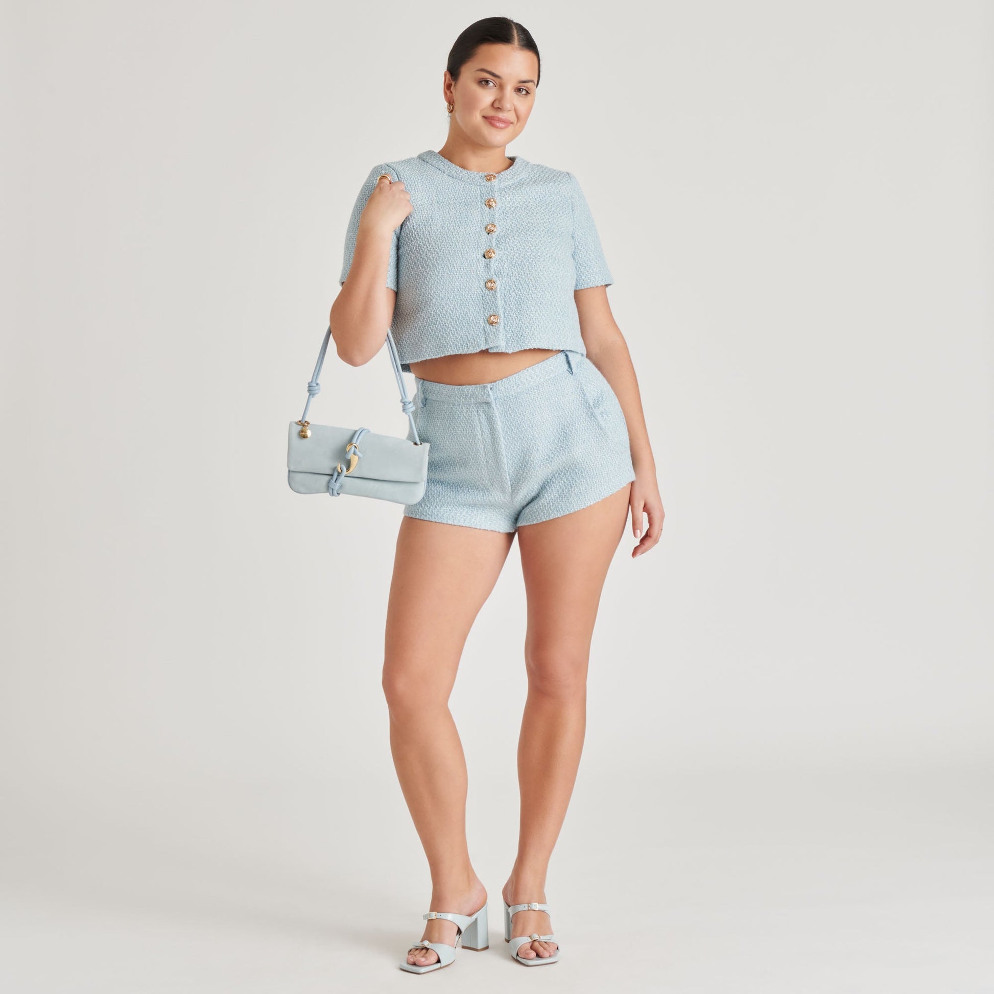 Dolce Vita SHANE HEELS ICE BLUE CRINKLE PATENT
 – Dolce Vita