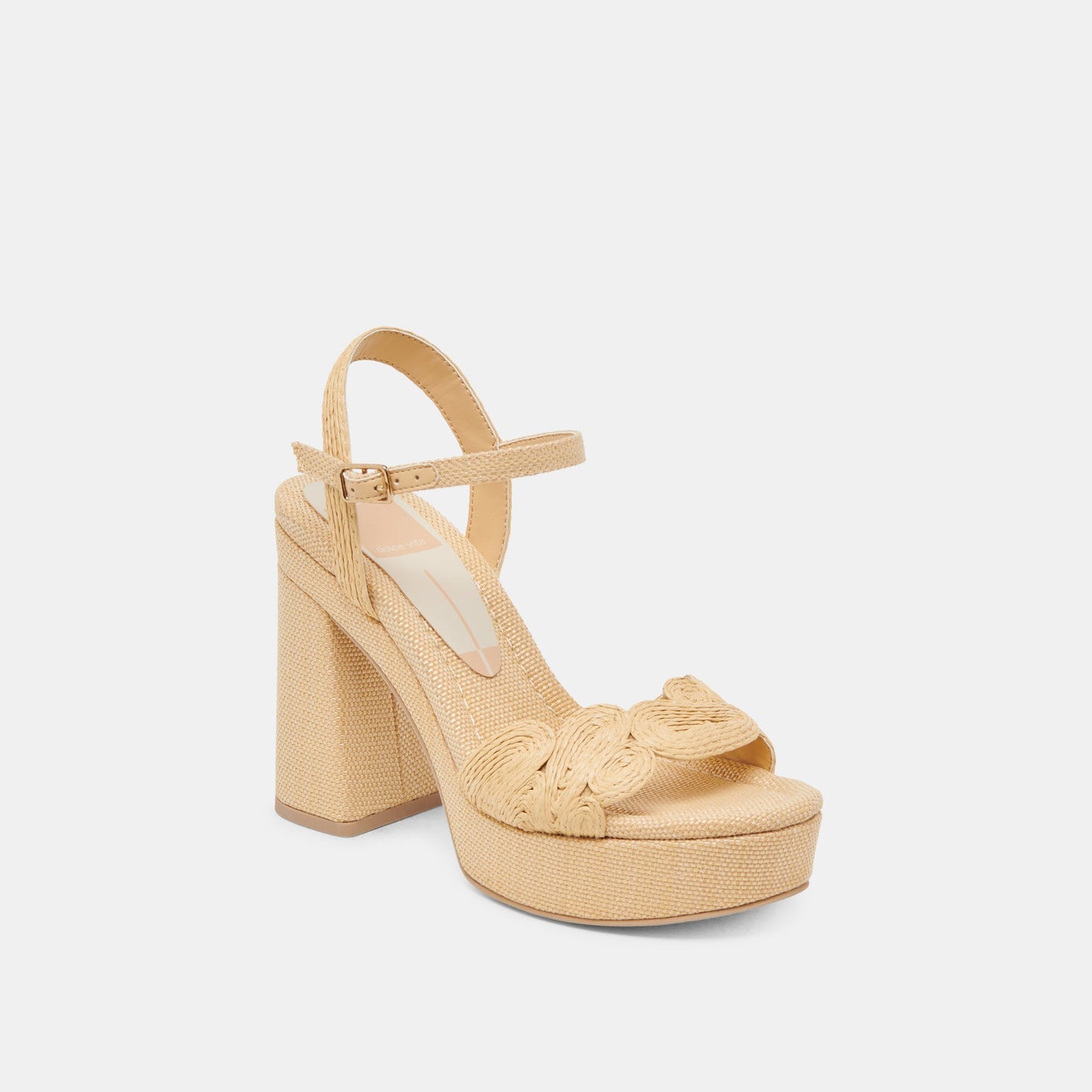 Dolce Vita TINAYA HEELS LT NATURAL RAFFIA
 – Dolce Vita