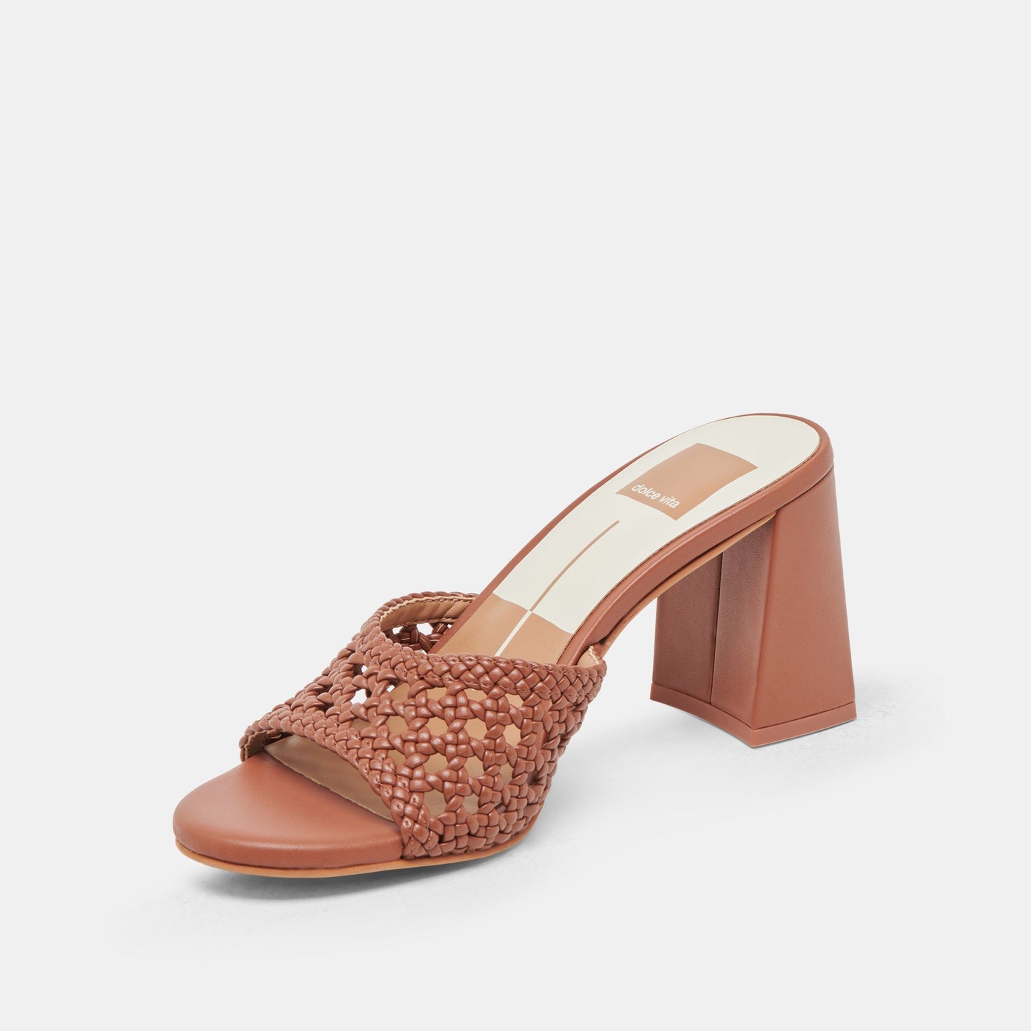 Dolce Vita MARGOE HEELS COGNAC WOVEN STELLA
 – Dolce Vita