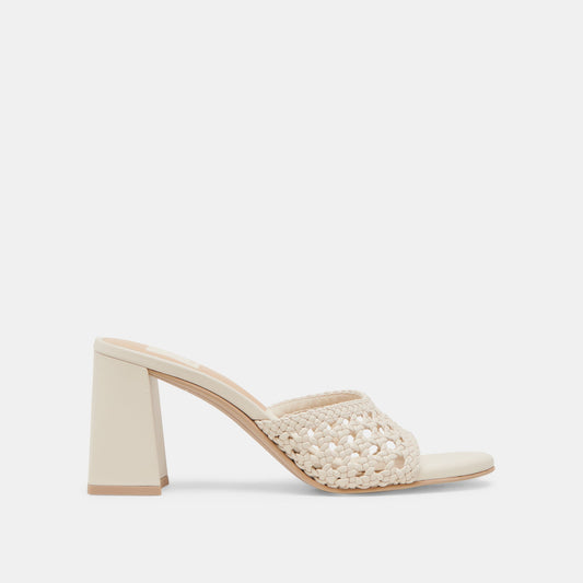 Dolce Vita MARGOE HEELS CREME WOVEN STELLA
 – Dolce Vita