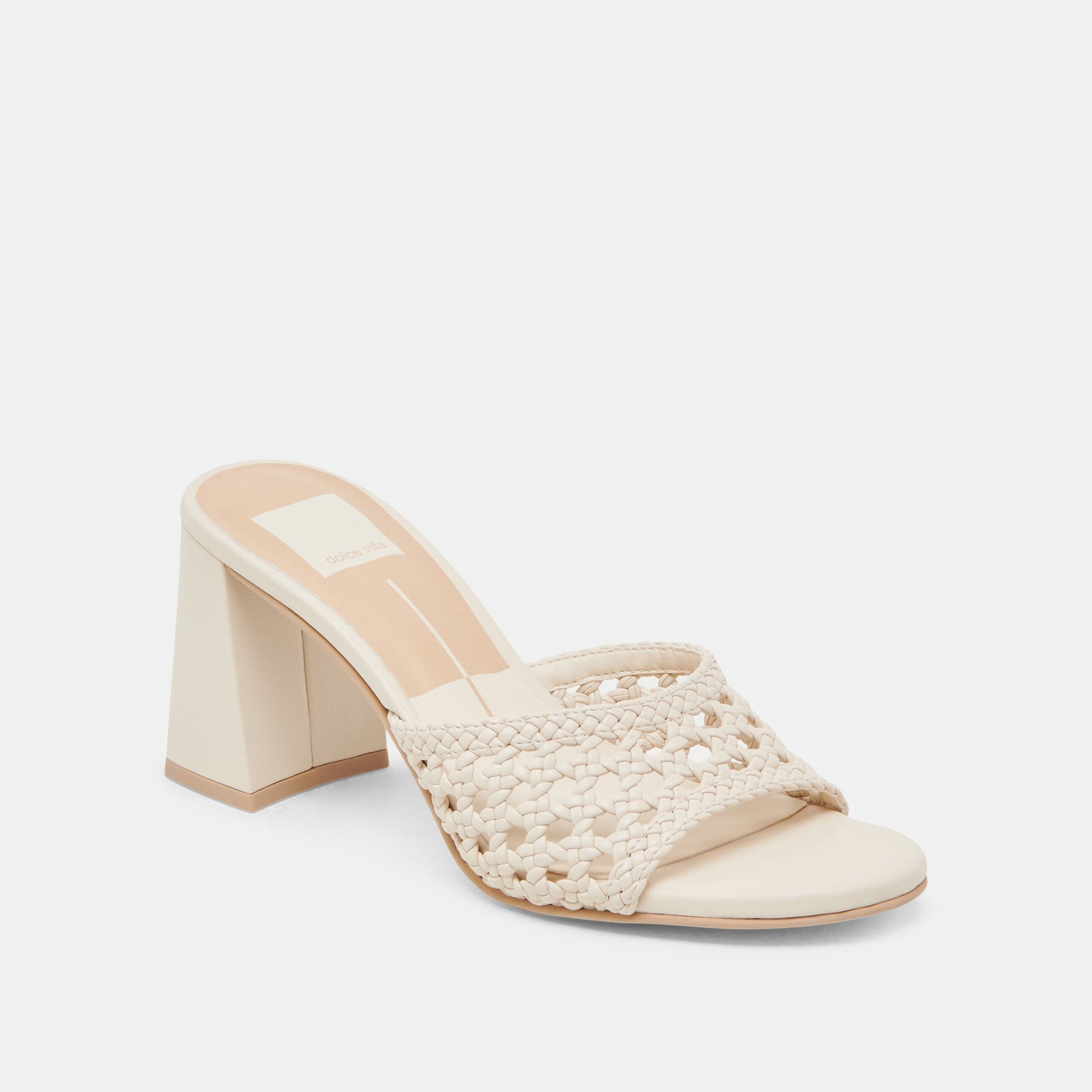 Dolce Vita MARGOE HEELS CREME WOVEN STELLA
 – Dolce Vita