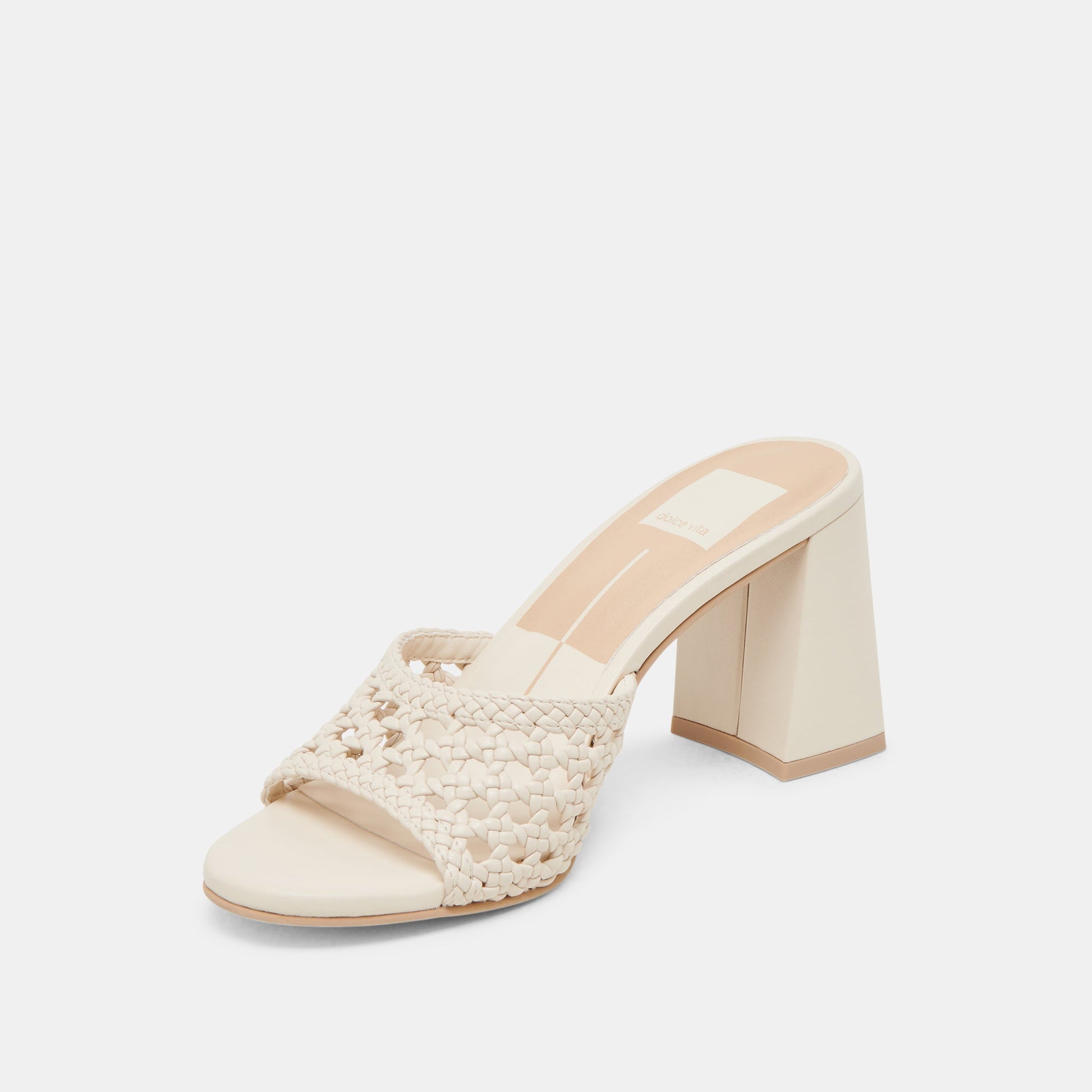 Dolce Vita MARGOE HEELS CREME WOVEN STELLA
 – Dolce Vita