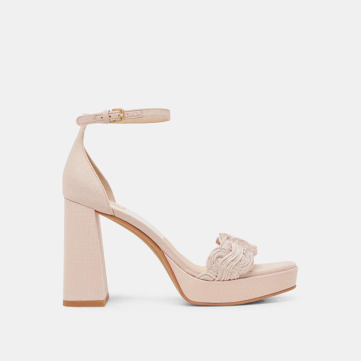 Dolce Vita PELTIN HEELS LIGHT PINK WOVEN RAFFIA
 – Dolce Vita