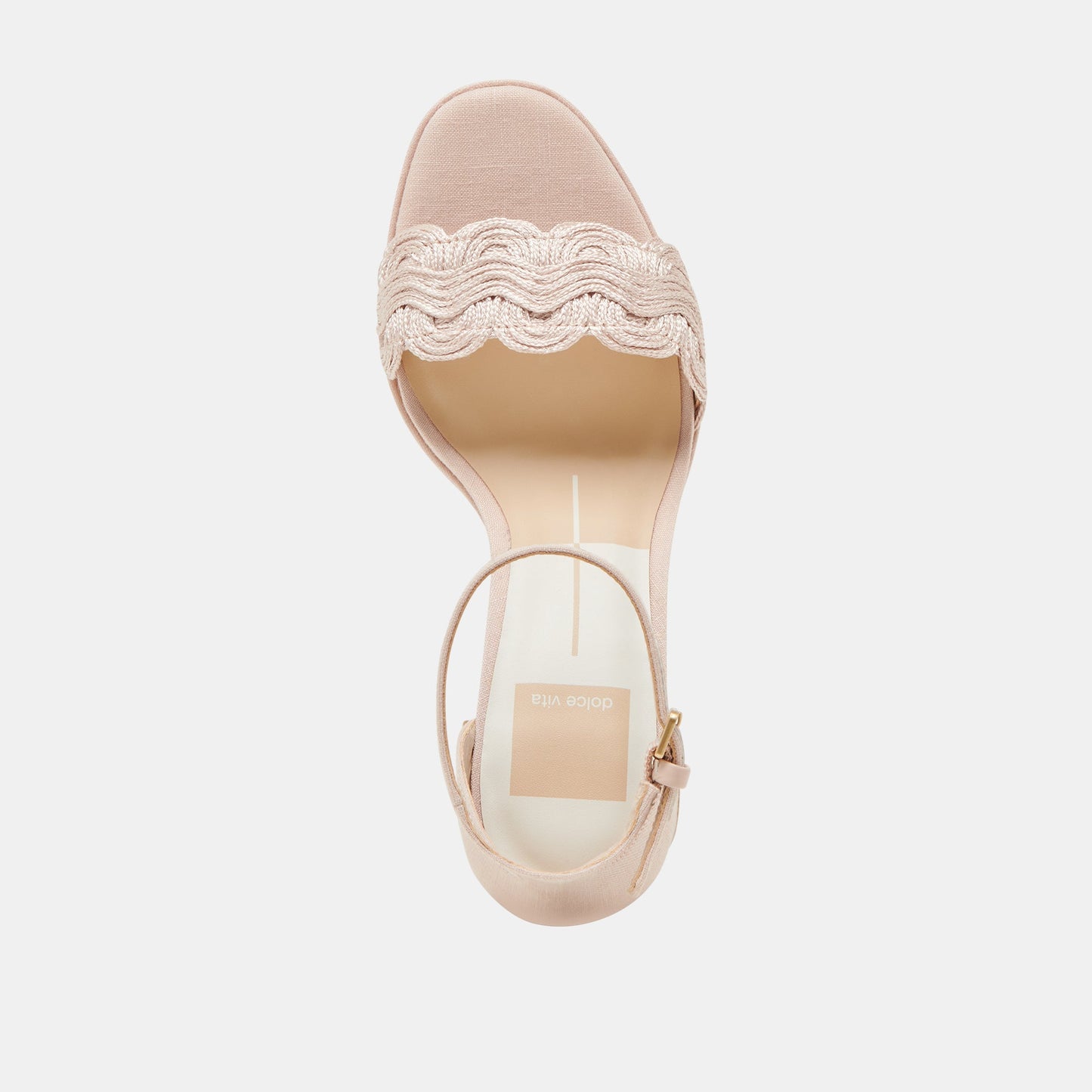 Dolce Vita PELTIN HEELS LIGHT PINK WOVEN RAFFIA
 – Dolce Vita