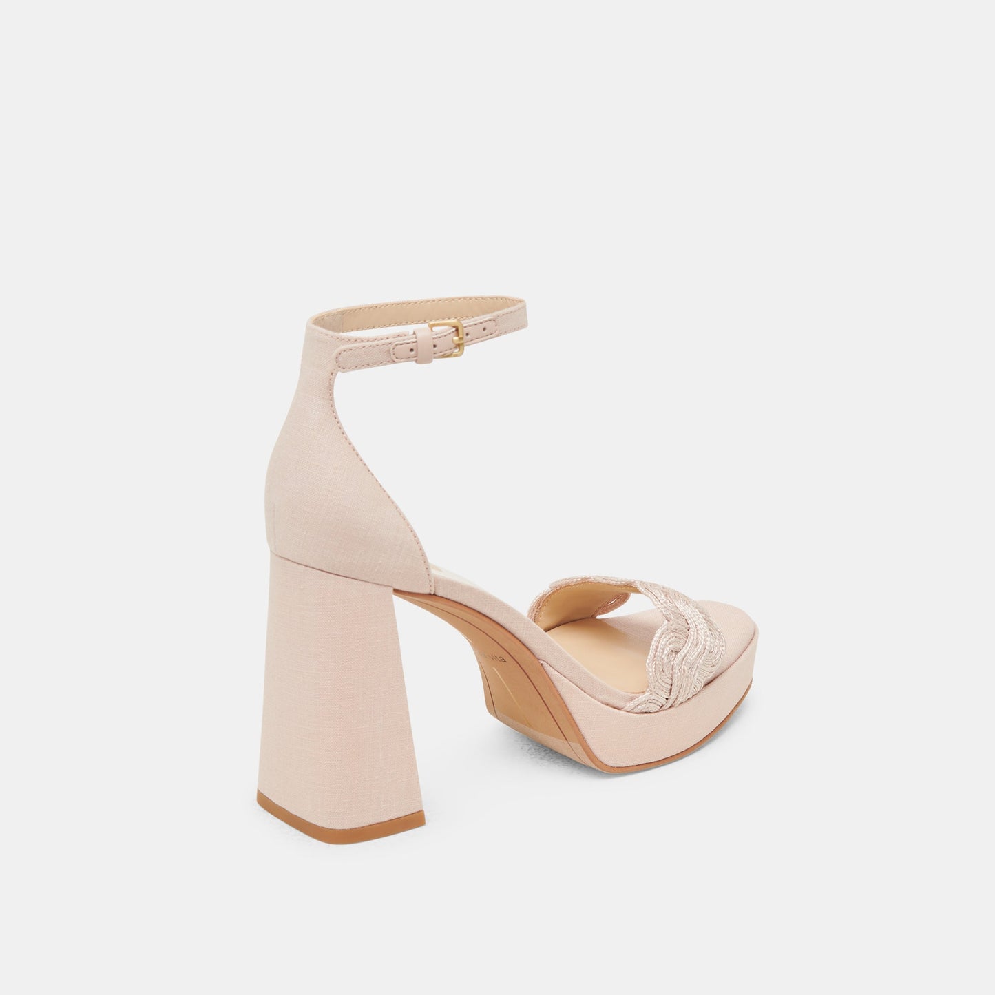 Dolce Vita PELTIN HEELS LIGHT PINK WOVEN RAFFIA
 – Dolce Vita