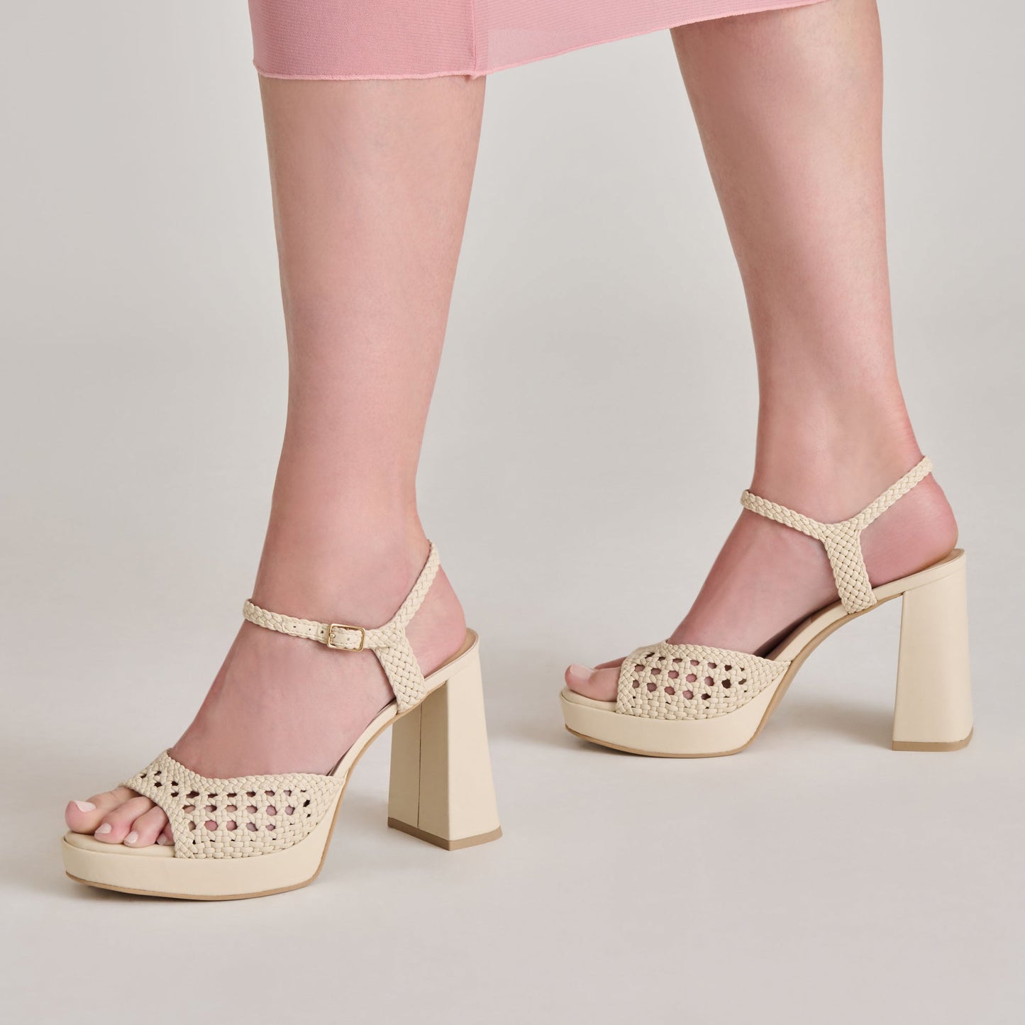 Dolce Vita PEYTEN HEELS CREME WOVEN STELLA
 – Dolce Vita