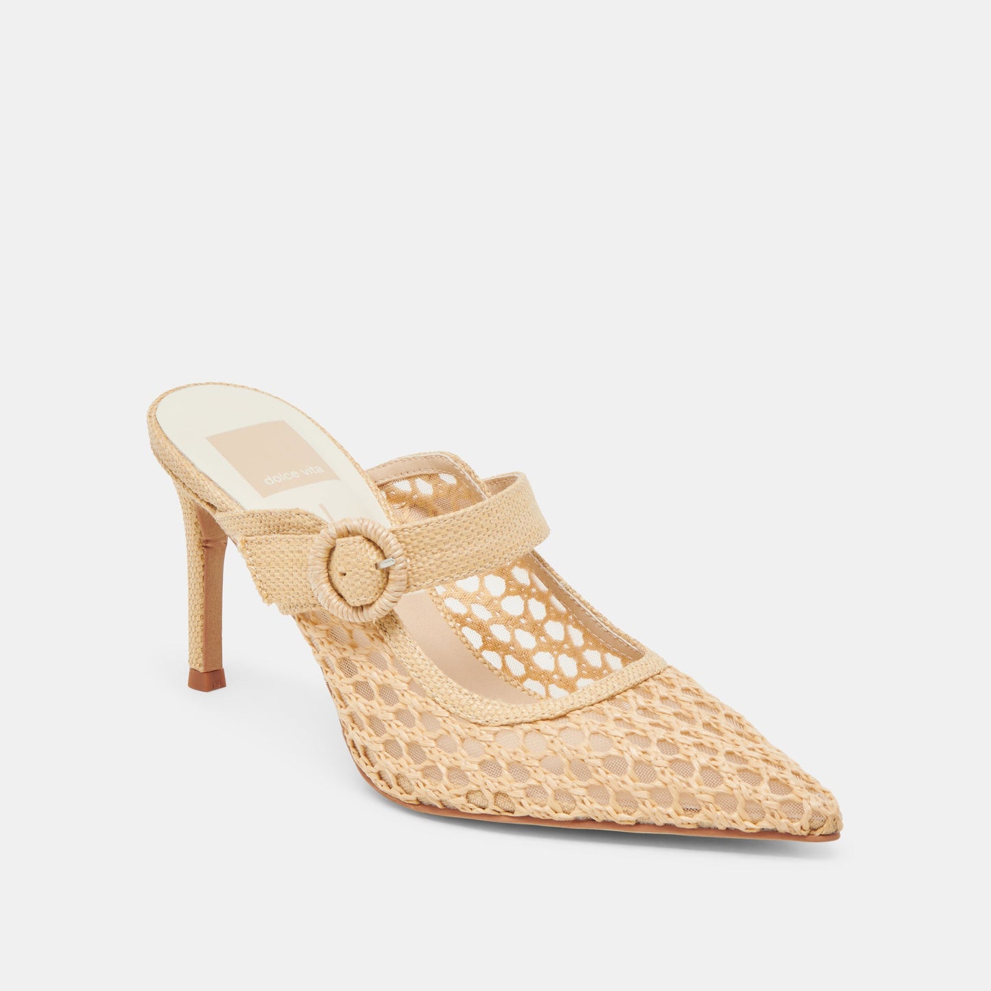 Dolce Vita KEEKEE HEELS LT NATURAL WOVEN RAFFIA
 – Dolce Vita