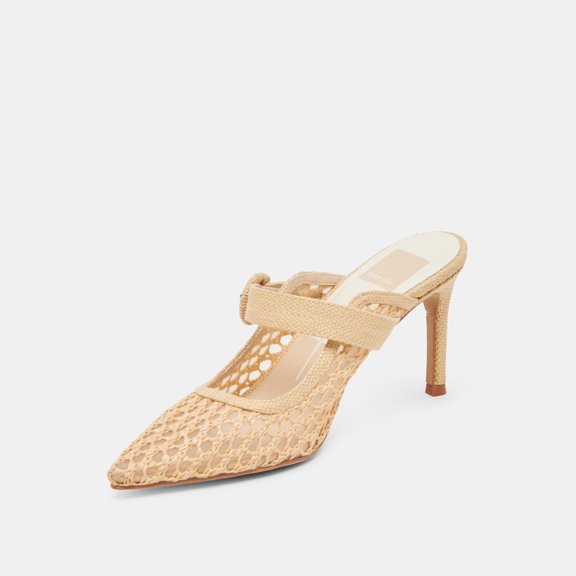 Dolce Vita KEEKEE HEELS LT NATURAL WOVEN RAFFIA
 – Dolce Vita