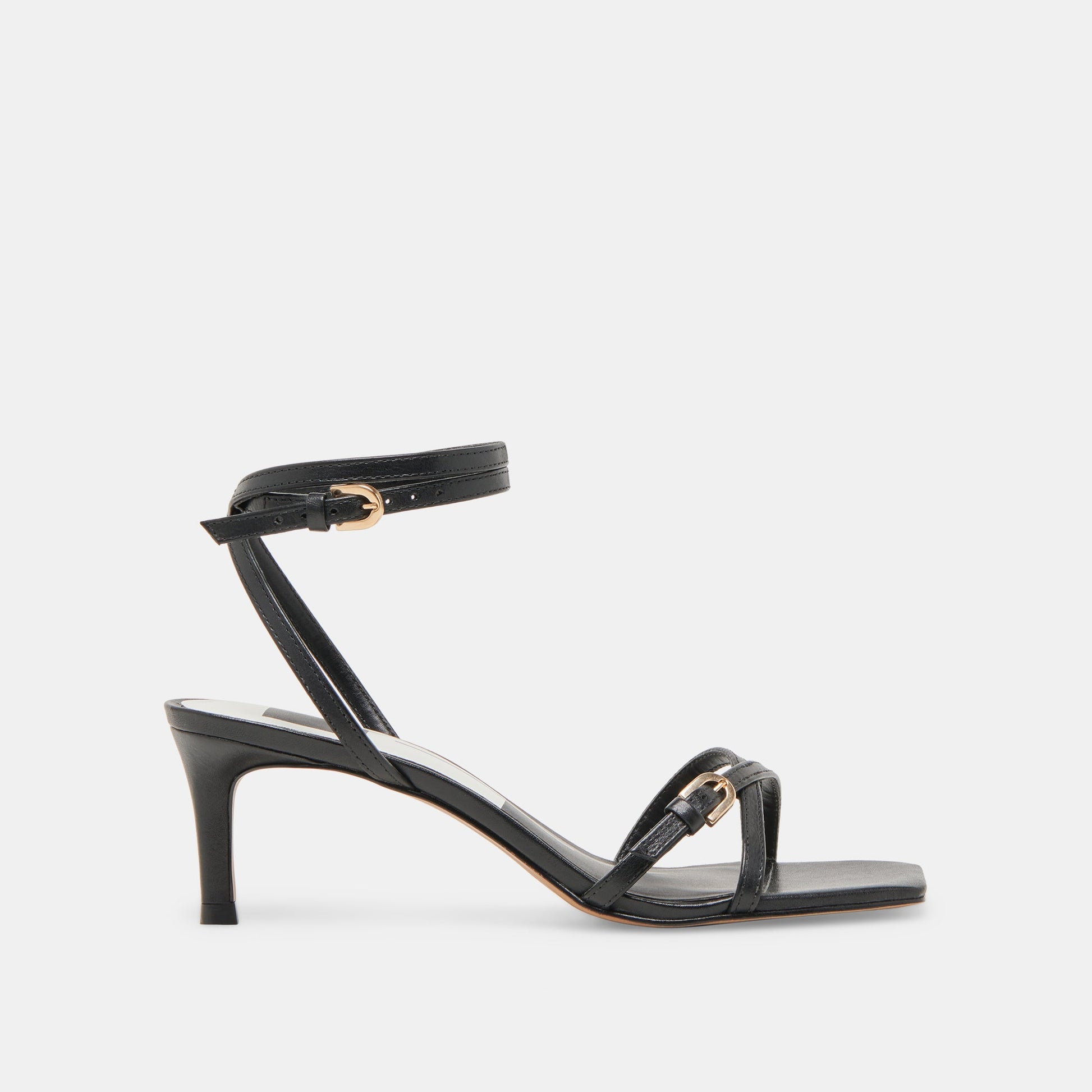 Dolce Vita BAMBY HEELS BLACK LEATHER
 – Dolce Vita