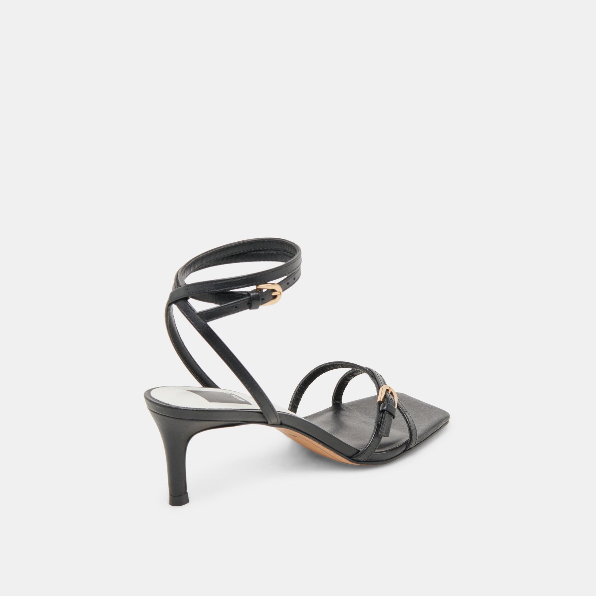 Dolce Vita BAMBY HEELS BLACK LEATHER
 – Dolce Vita