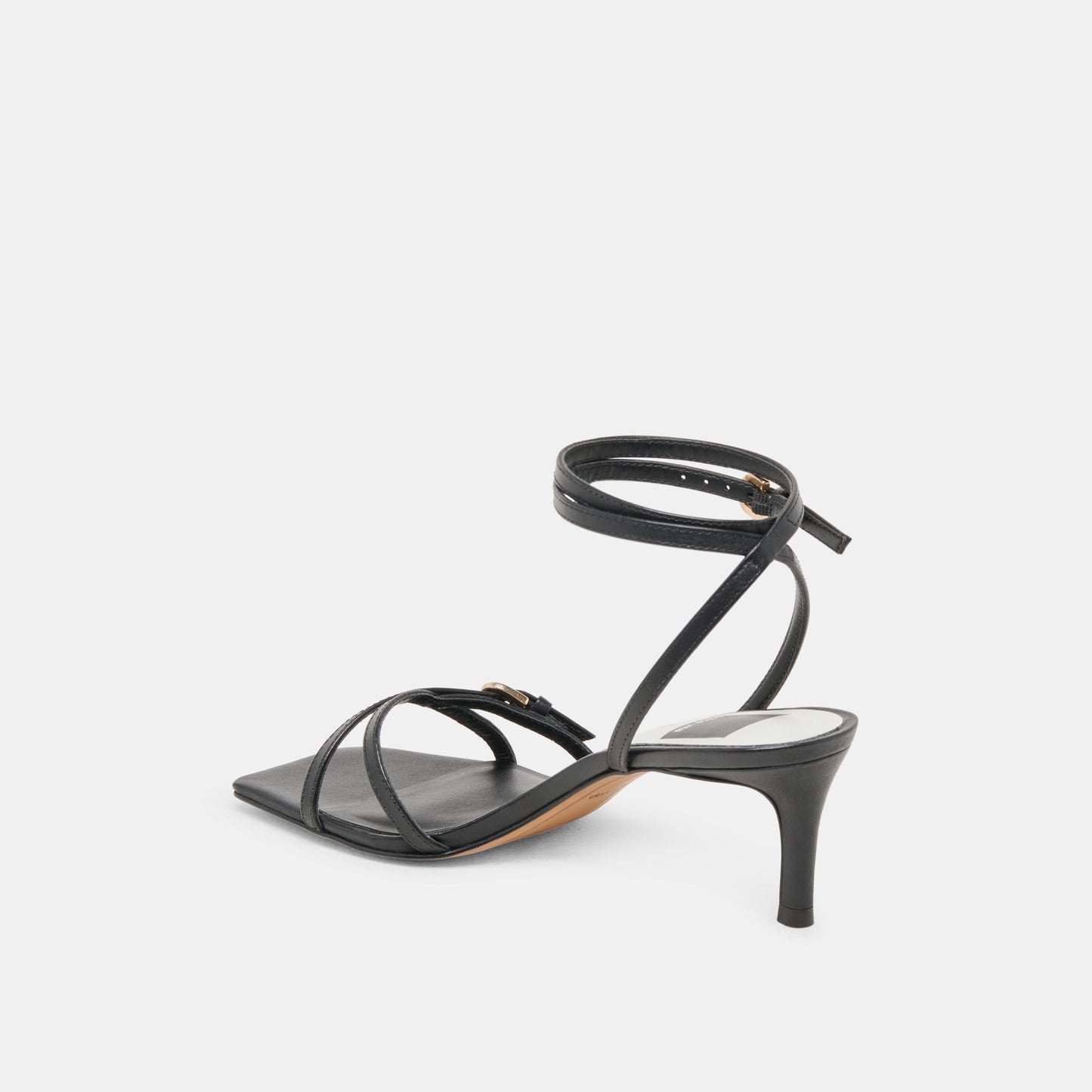 Dolce Vita BAMBY HEELS BLACK LEATHER
 – Dolce Vita