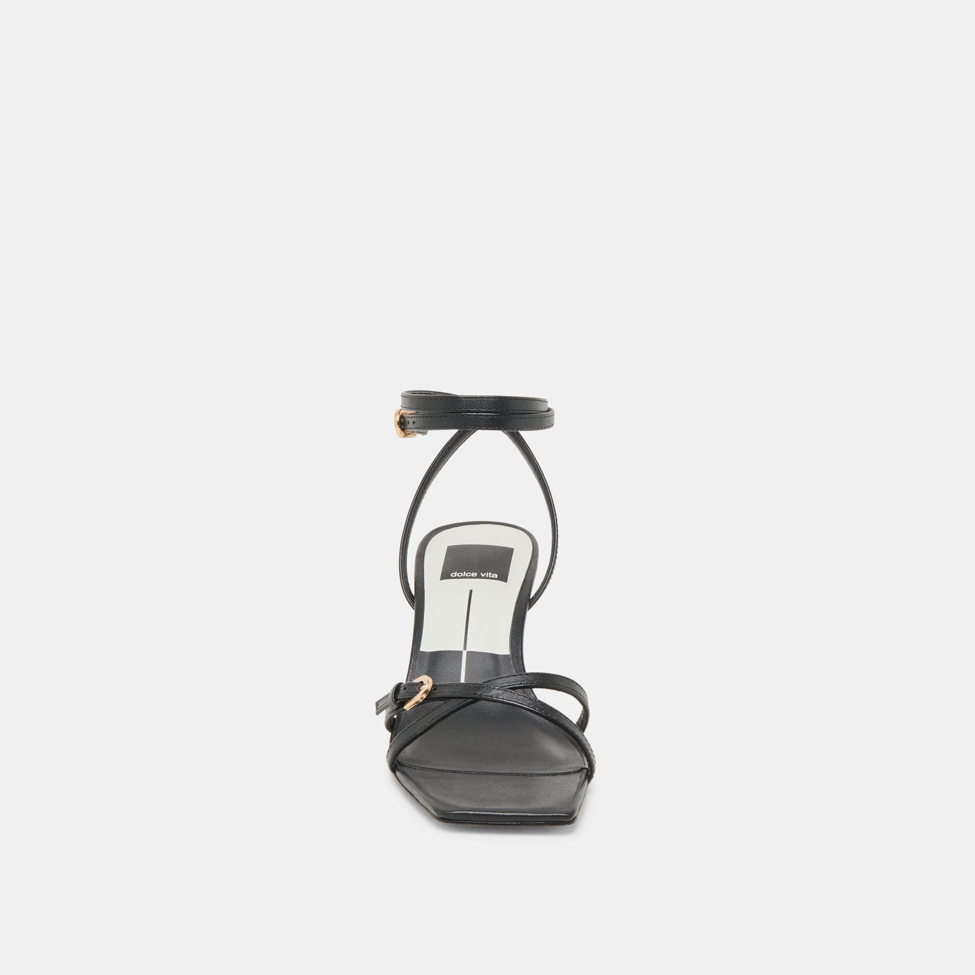 Dolce Vita BAMBY HEELS BLACK LEATHER
 – Dolce Vita