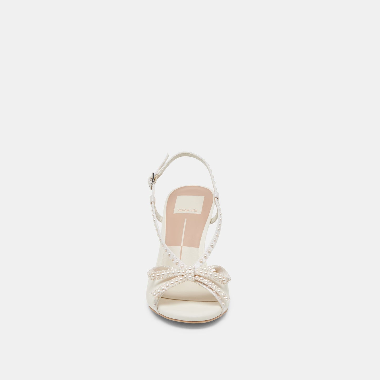 Dolce Vita LONNY PEARL HEELS WHITE SATIN
 – Dolce Vita