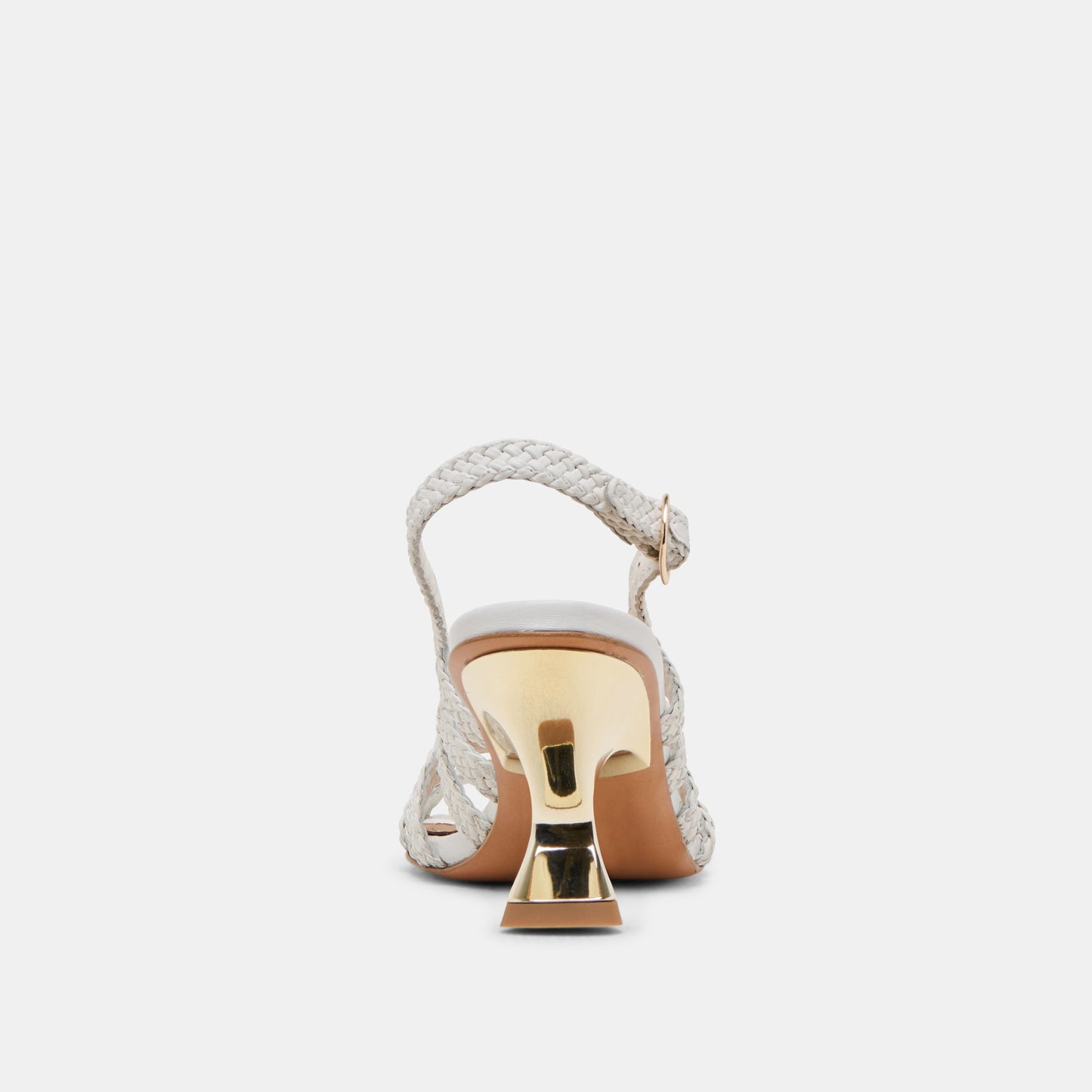 Dolce Vita SICILY HEELS WHITE WOVEN LEATHER
 – Dolce Vita