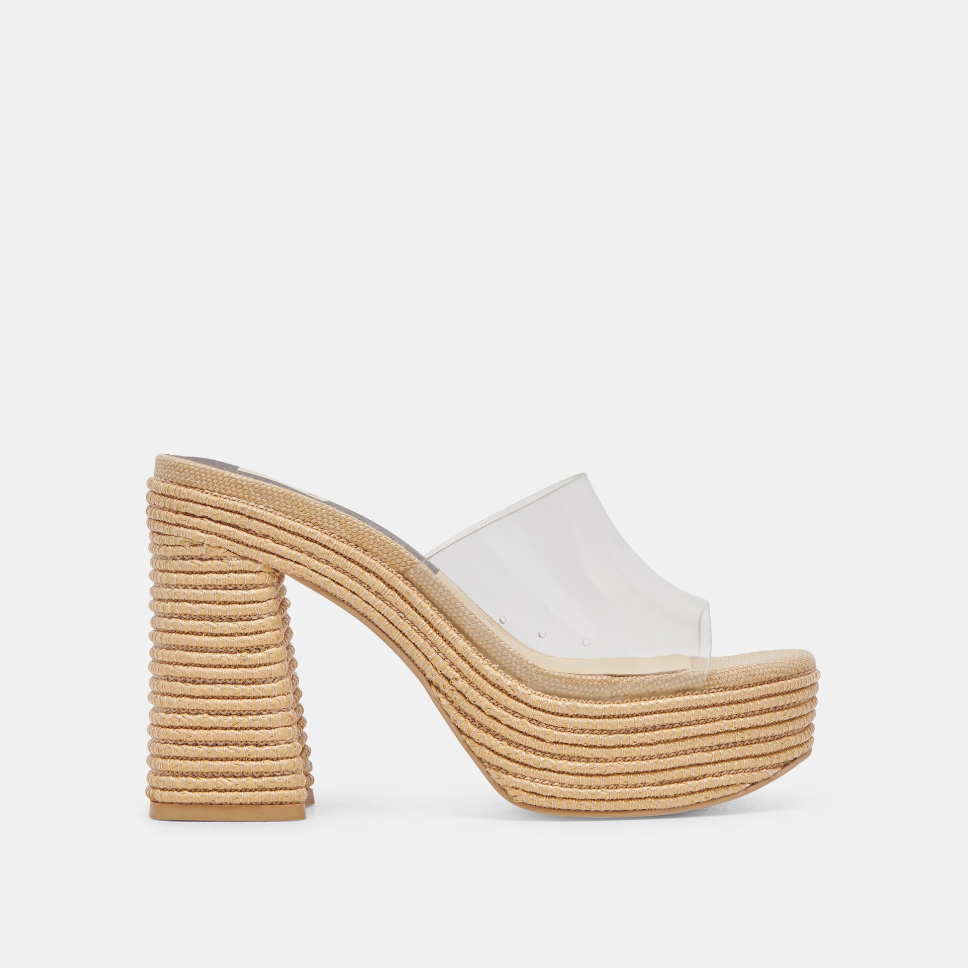 Dolce Vita LICHIA HEELS NATURAL VINYL
 – Dolce Vita