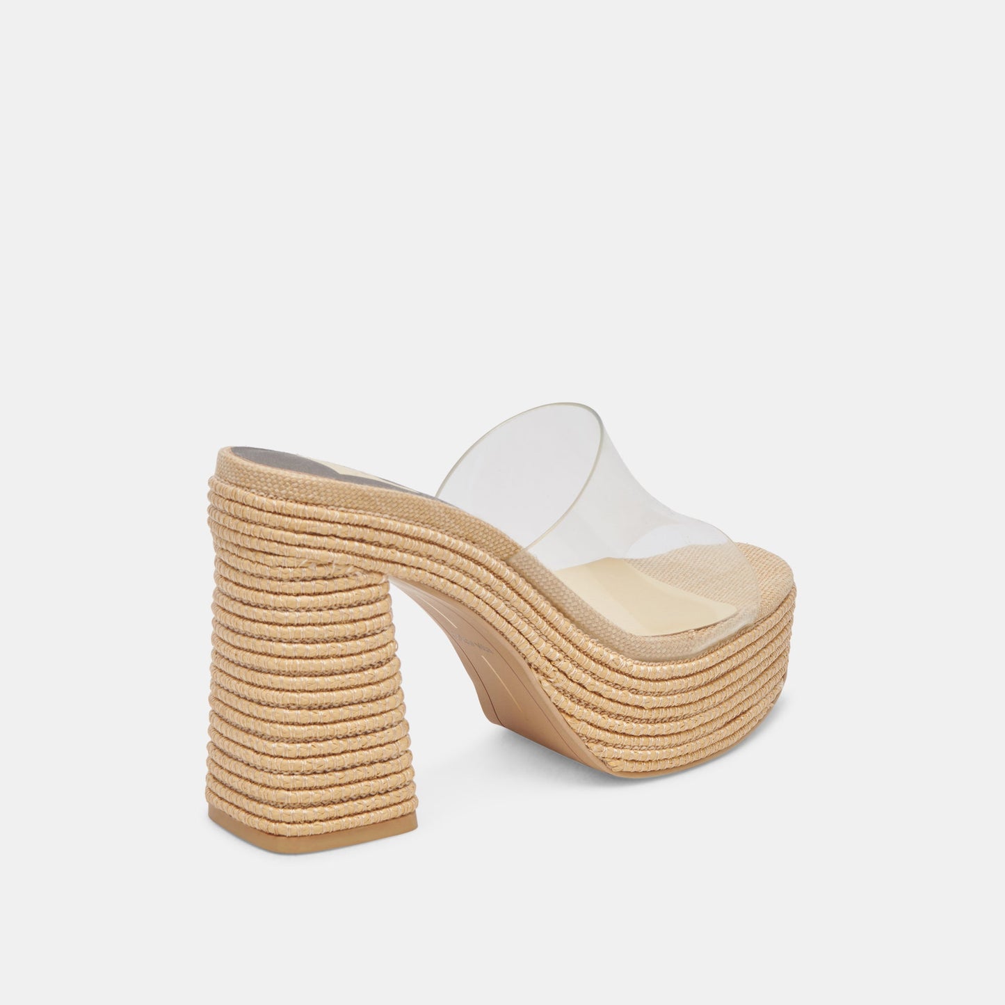 Dolce Vita LICHIA HEELS NATURAL VINYL
 – Dolce Vita