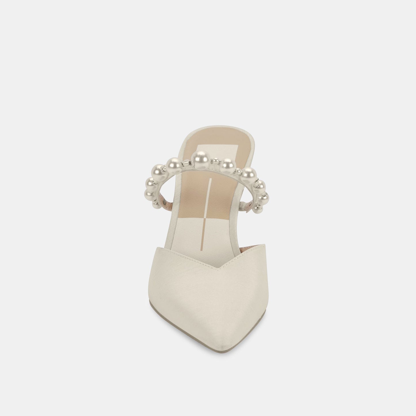 Dolce Vita KANIKA Pearl Heels Vanilla Silk | Vanilla Silk Pearl Tapered Heels
 – Dolce Vita